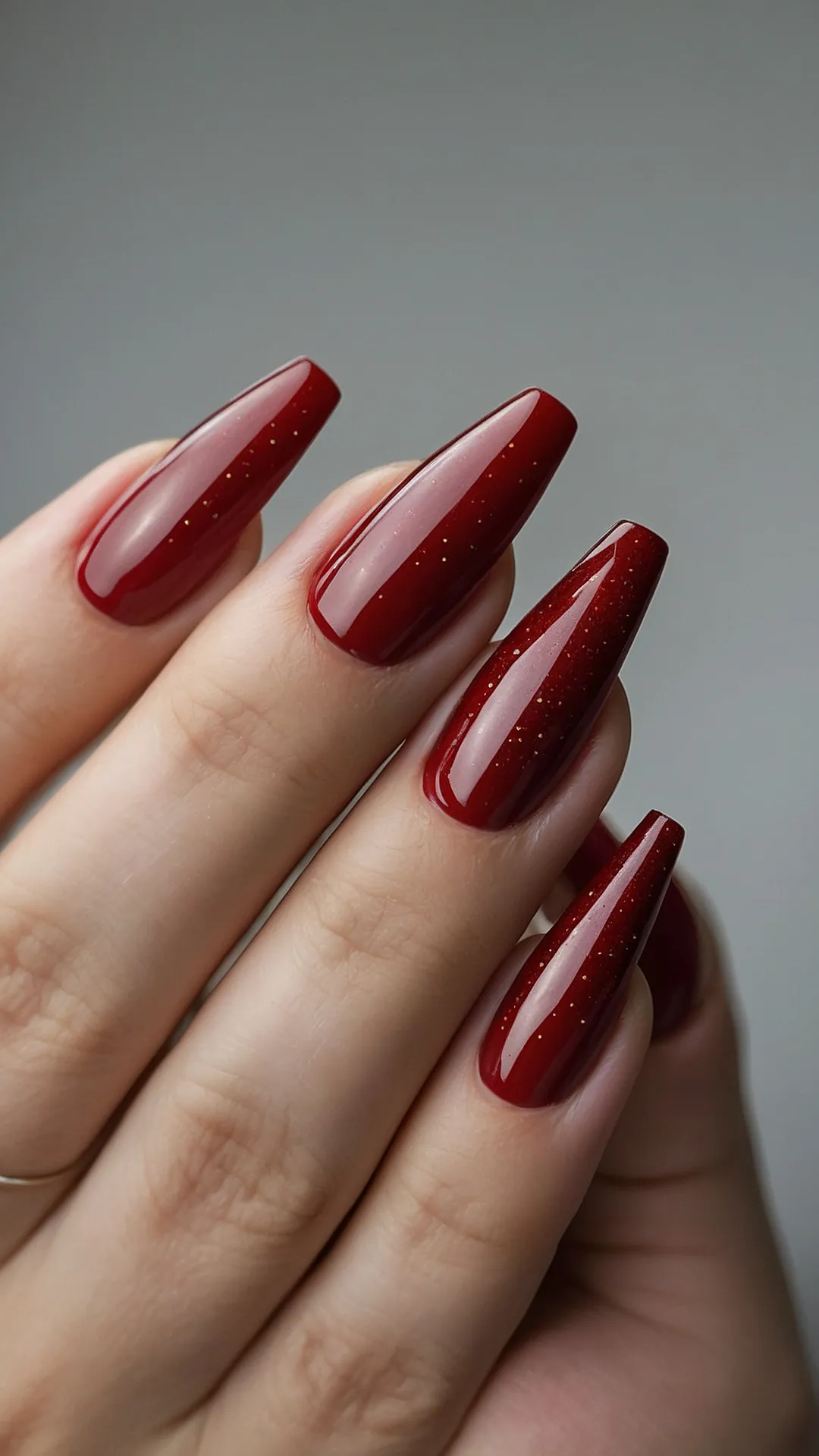 Dark Cherry Diva: 15 Nail Ideas to Celebrate Wine-Down Season 40 Ruby Radiance