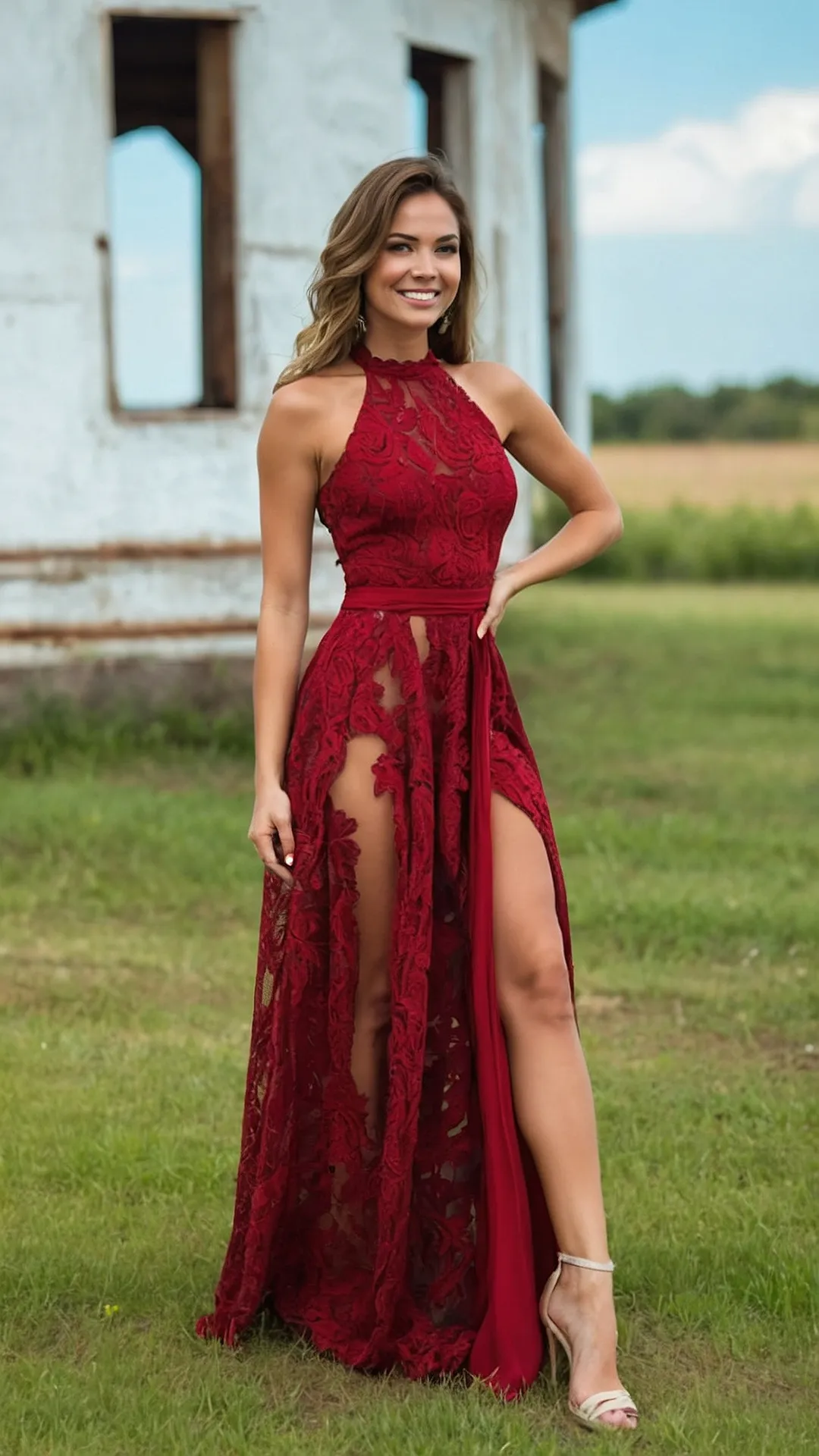 Max Out Your Style: 19 Chic Maxi Dresses for Every Summer Occasion 45 Red Hot Maxi