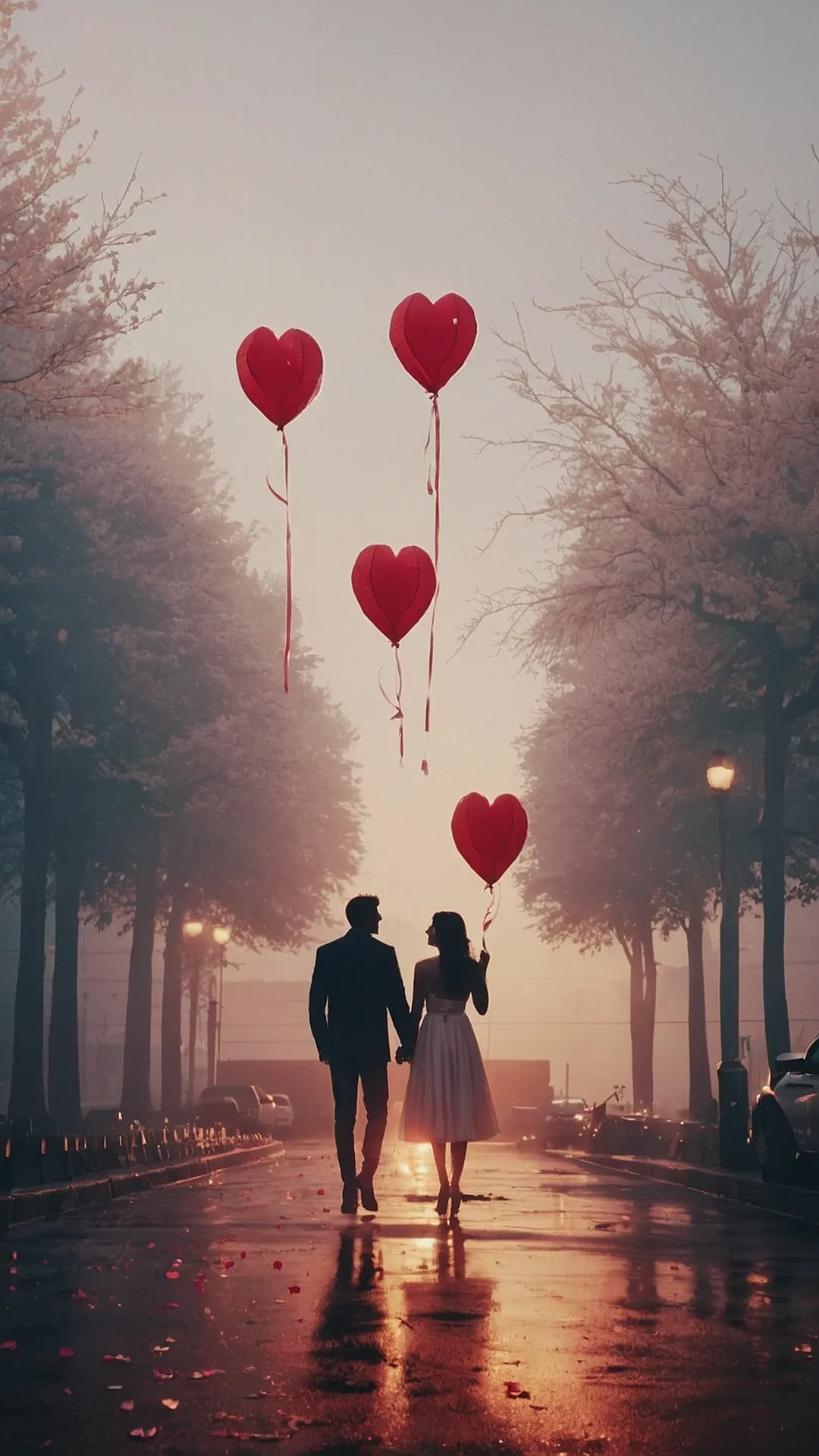 Romantic Reds: 19 Dark Aesthetic Valentine’s Wallpapers 37 Chaos of Hearts