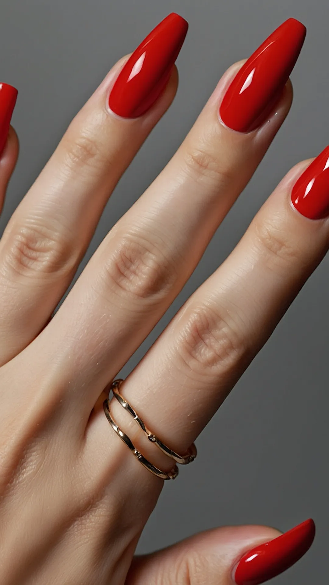 Celebrate Your Style: 18 Vibrant Red Nail Ideas Just for You! 44 Ember Embrace