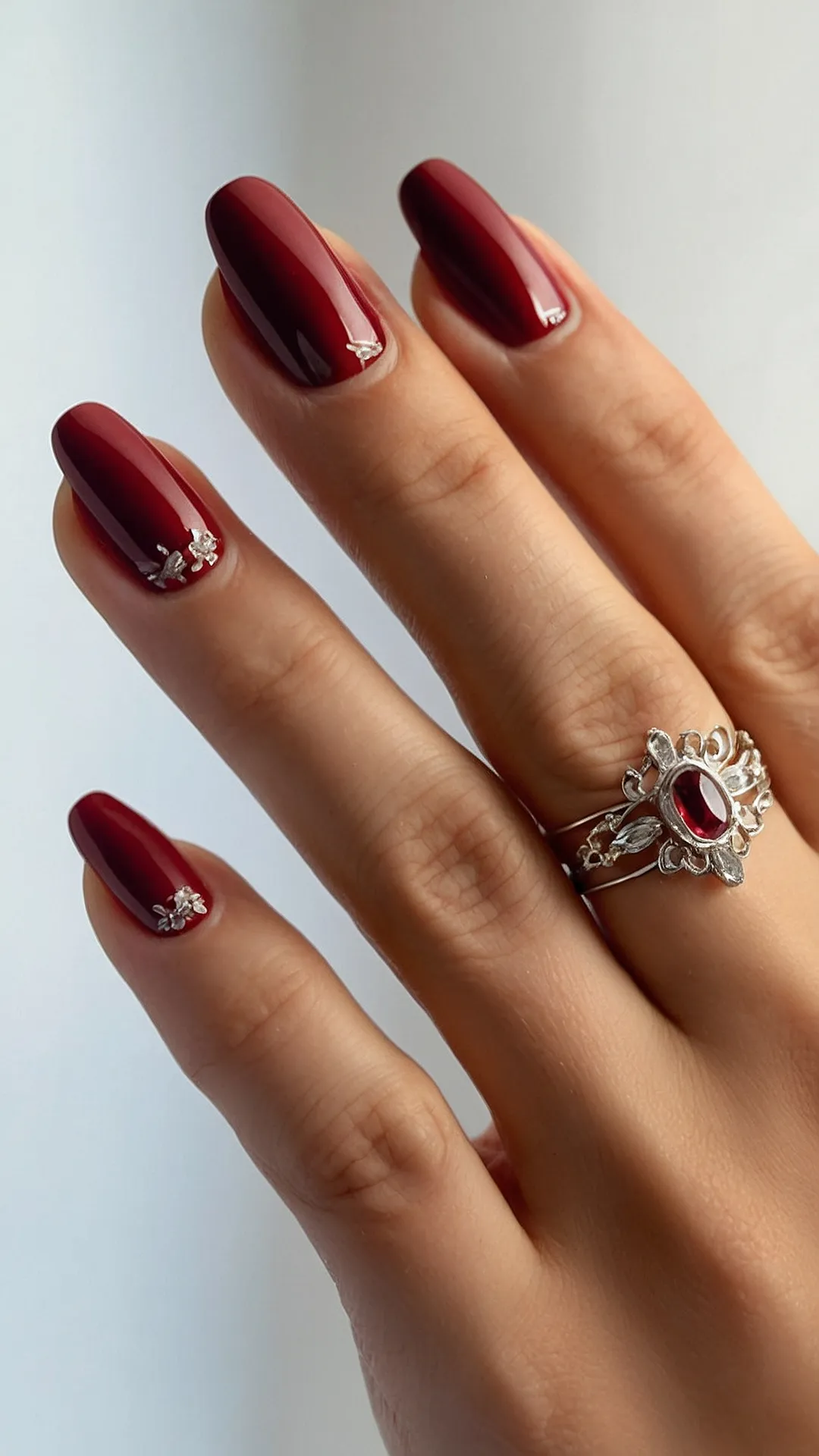 Celebrate Your Style: 18 Vibrant Red Nail Ideas Just for You! 32 Lava Lustre