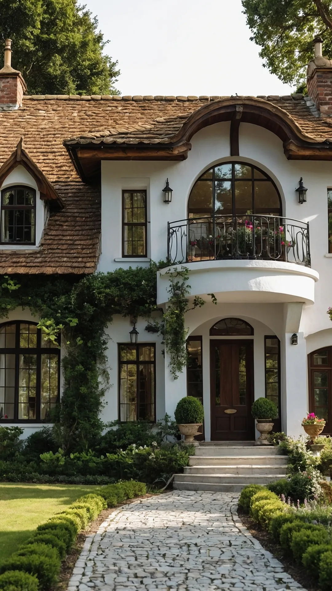 Storybook White Home