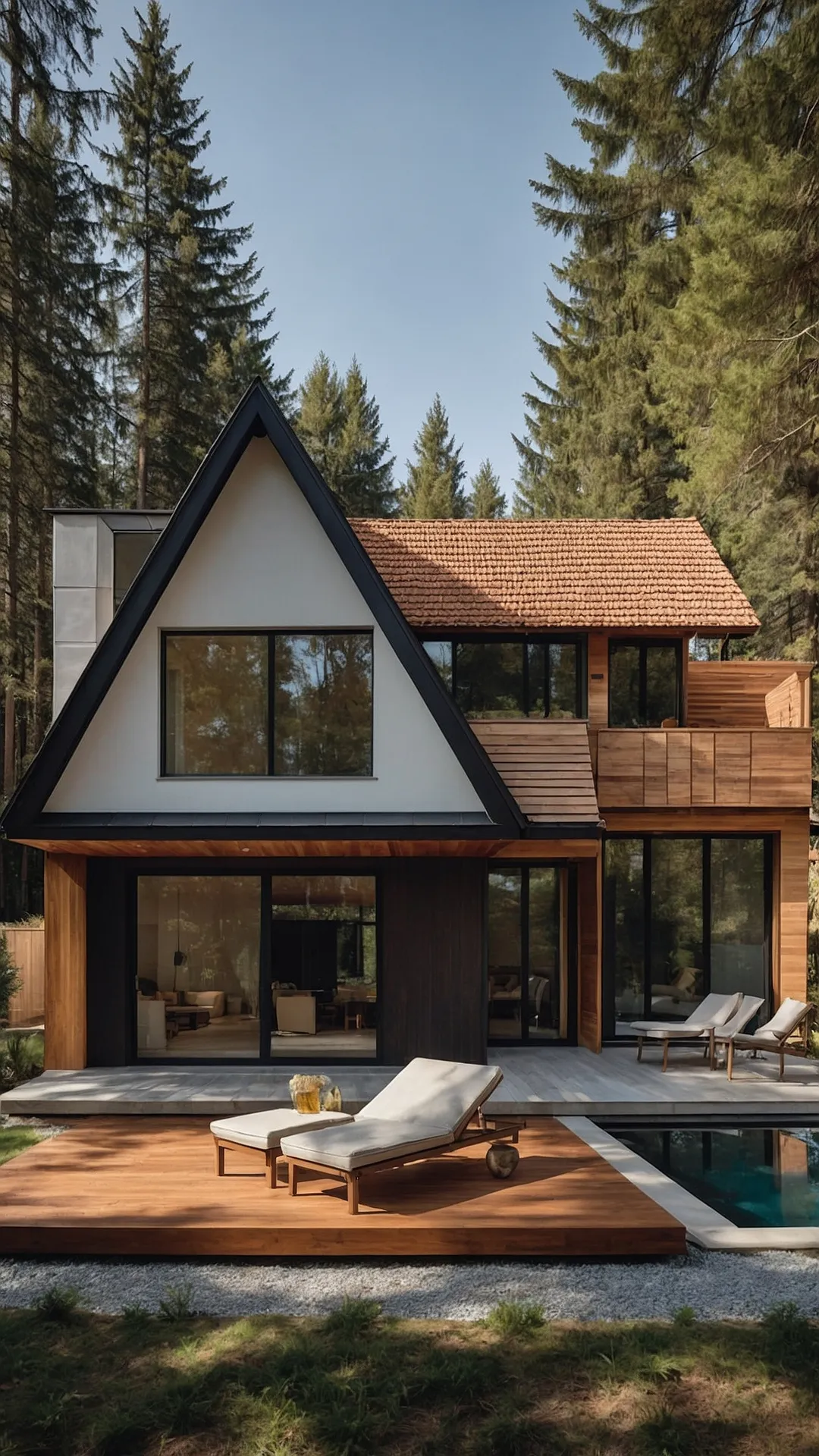 Crafting Black, White, and Cherry: 15 Stunning Wood House Ideas for Minecraft 40 Beyond the Board Walls