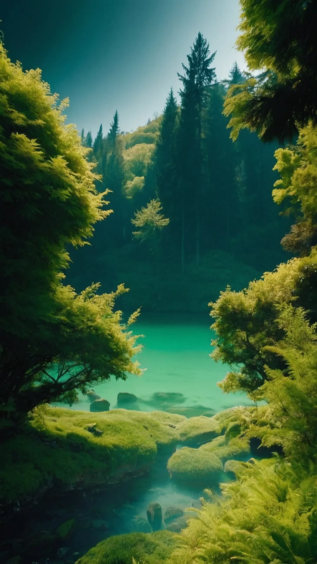 Embrace the Green: 15 Trendy Aesthetic Wallpapers You Need** ** 37 Emerald Rhapsody