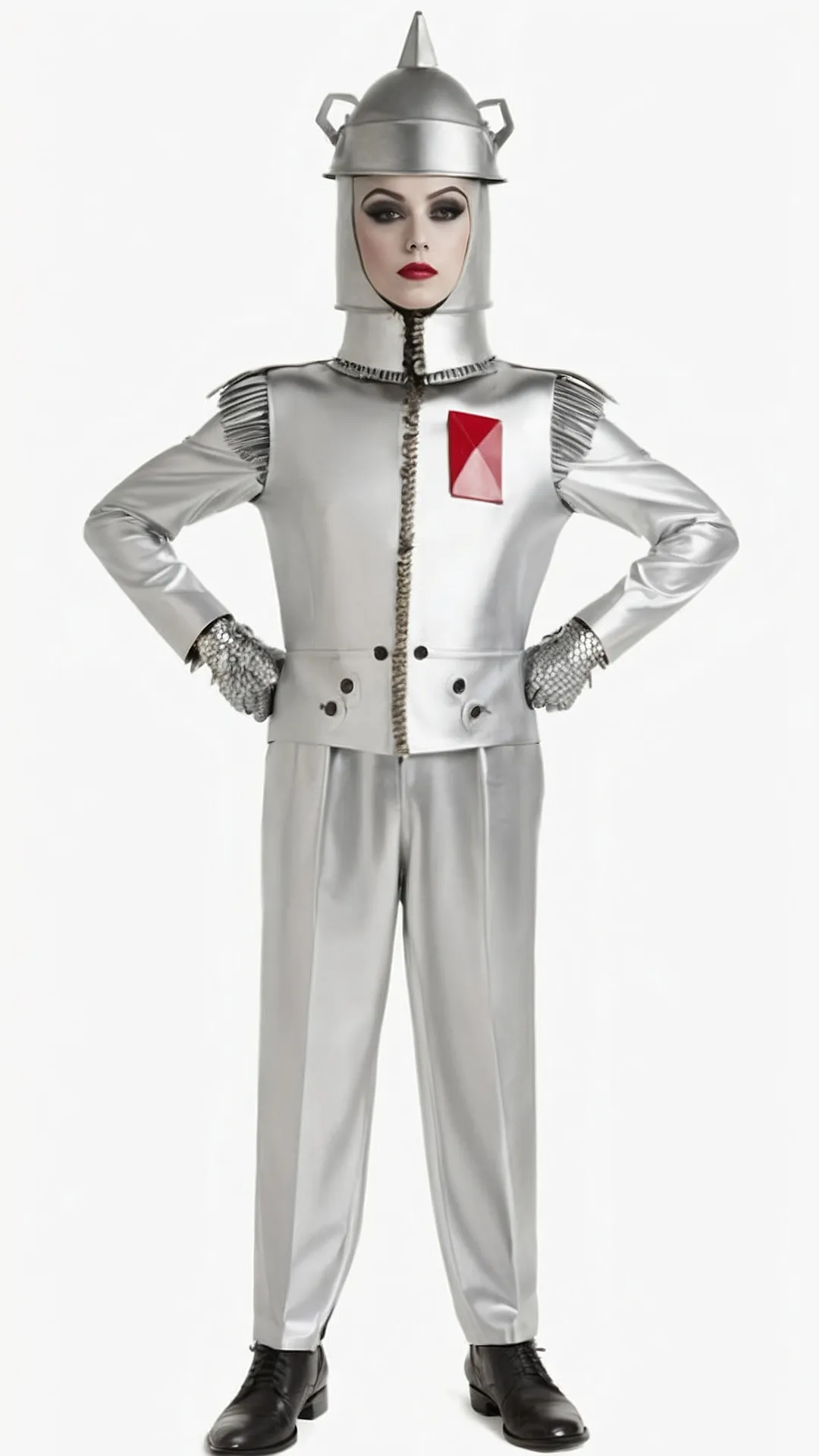 12 Eye-Catching DIY Tin Man Costume Ideas for the Ultimate Wizard of Oz Experience 31 Tinsel & Chic: