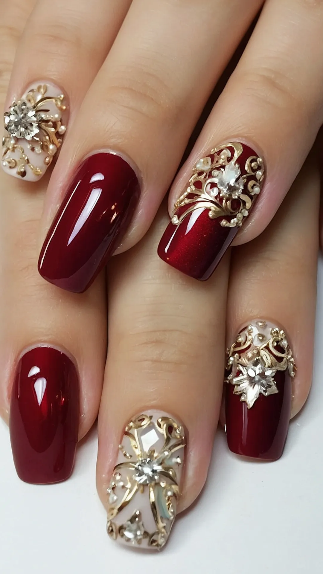 Jingle Bells Mani