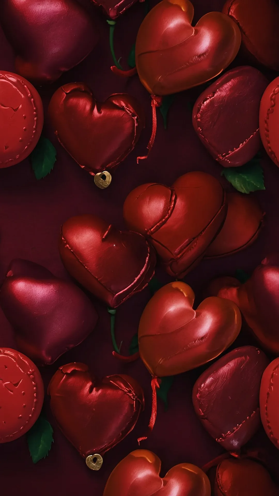 Romantic Reds: 19 Dark Aesthetic Valentine’s Wallpapers 31 iPhone Hearts
