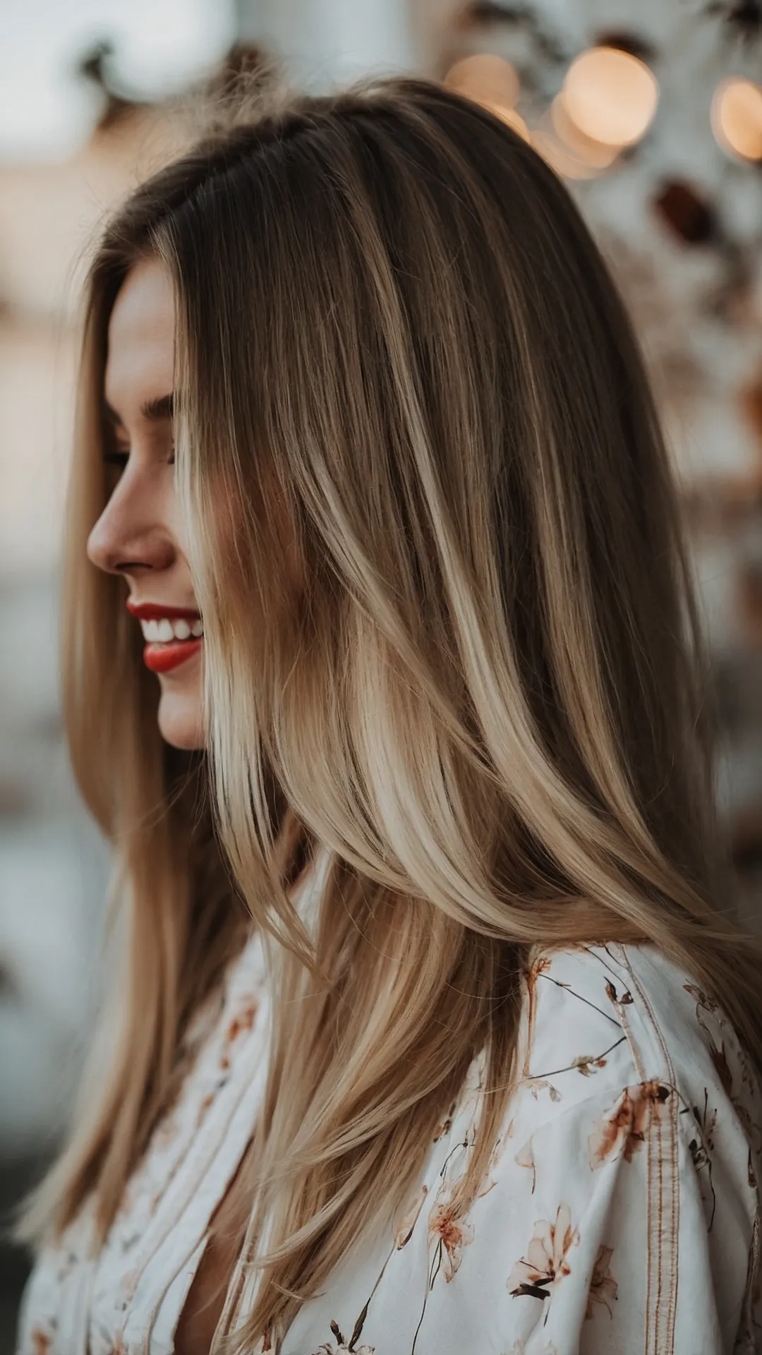 Blondes Have More Fun? Brown Joy Awaits with These Unique Color Ideas! 34 Dual Hue Harmony