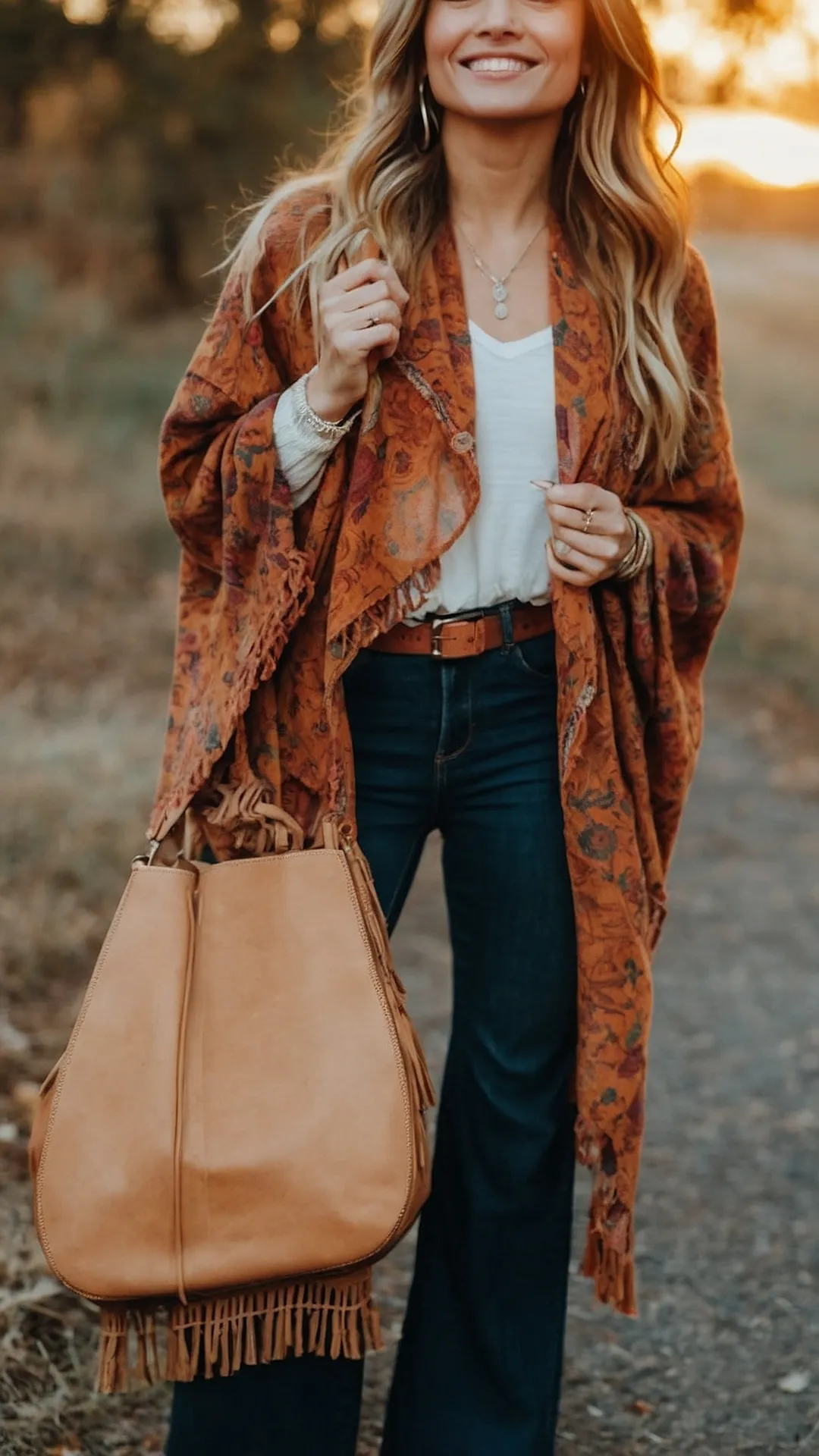 Flowing Autumn:  Boho's Free Spirit