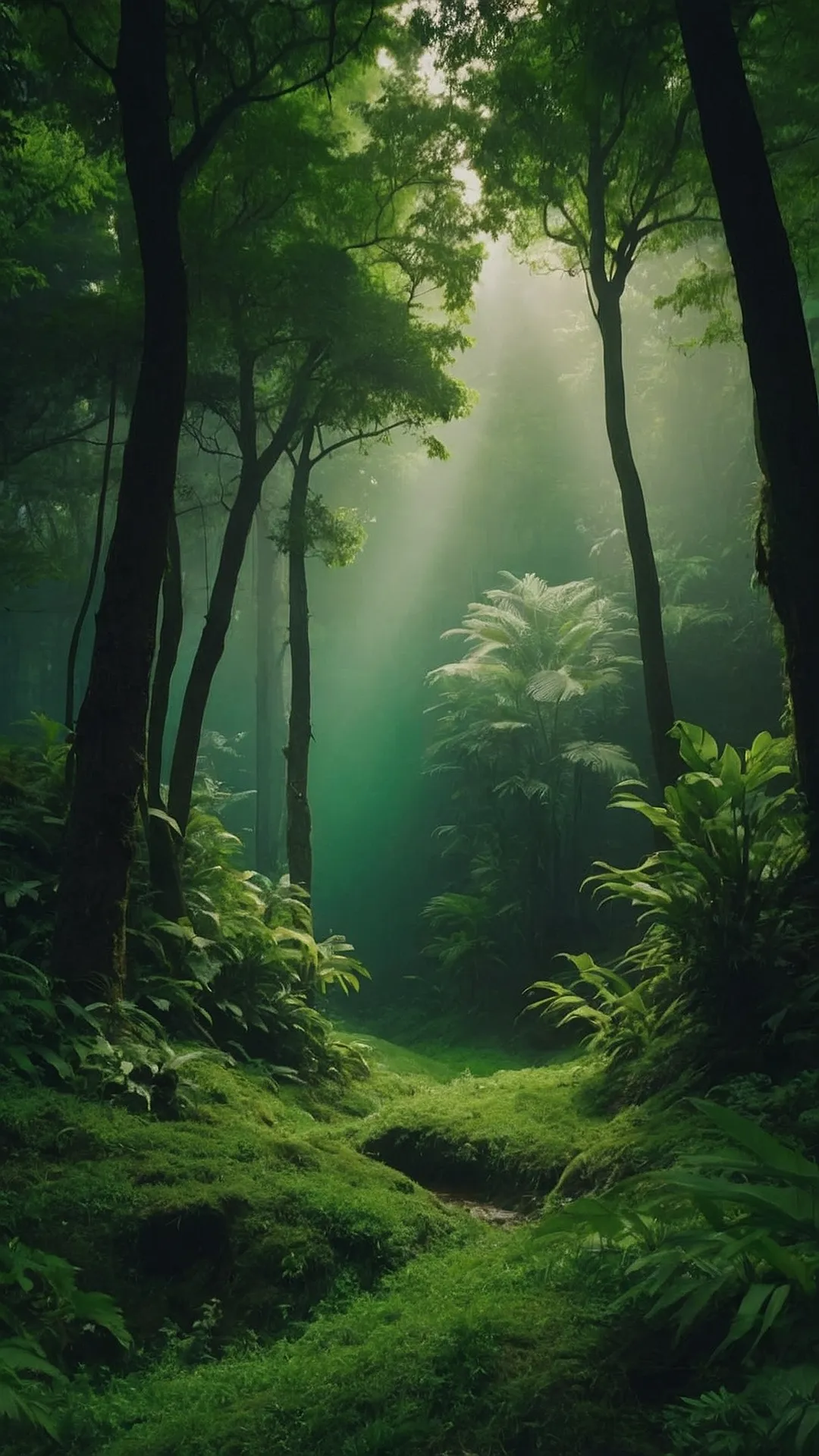 Embrace the Green: 15 Trendy Aesthetic Wallpapers You Need** ** 42 Emerald Eden