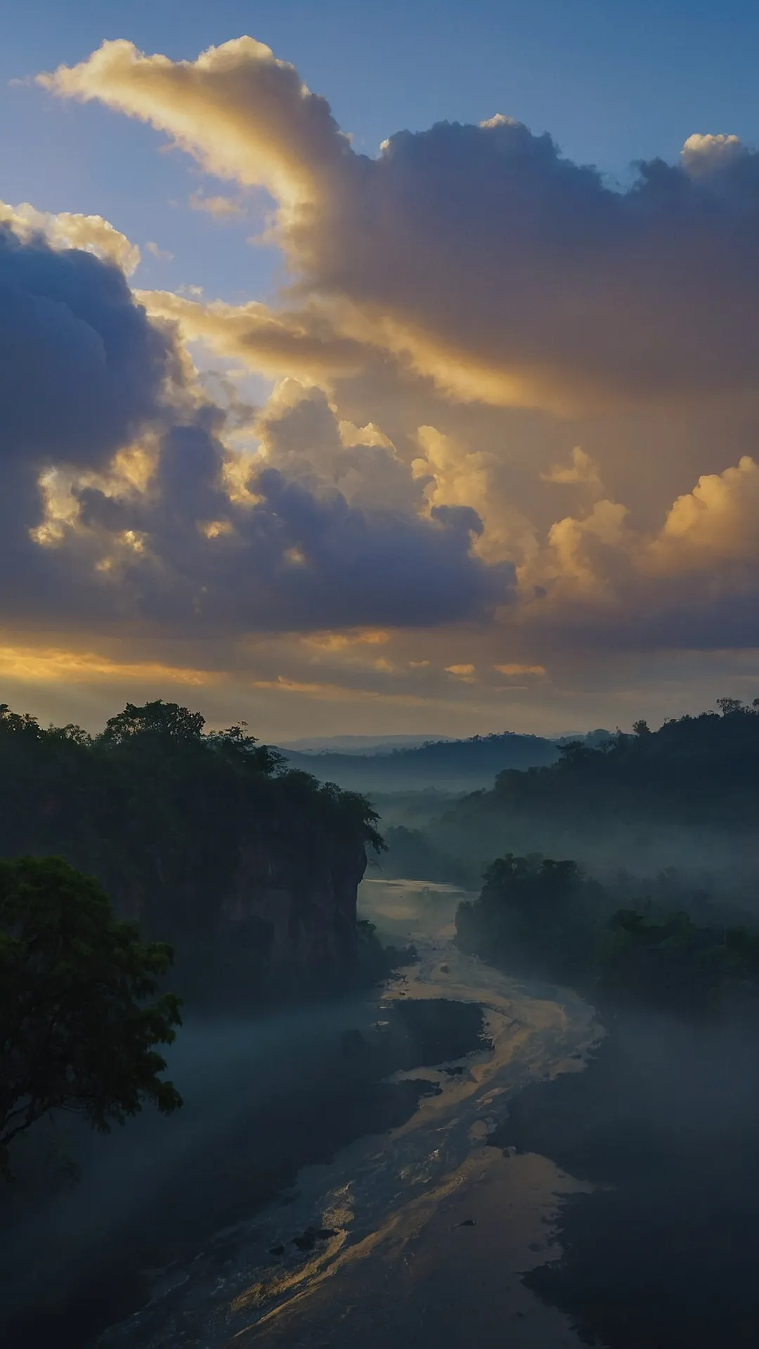 Morning Serenity: 15 Stunning Wallpaper Ideas for a Beautiful Start 35 Mist-Kissed Dawn