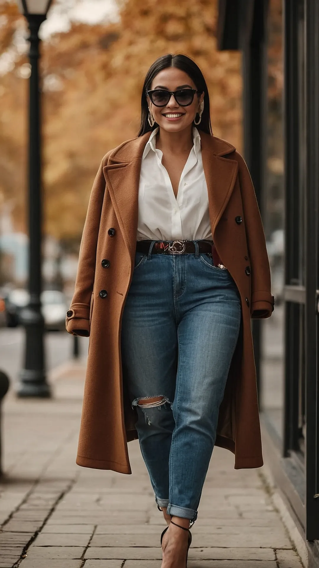 Cozy Chic: 15 Midsize Fall Outfit Ideas for 2024** ** 28 Midsize Muse: