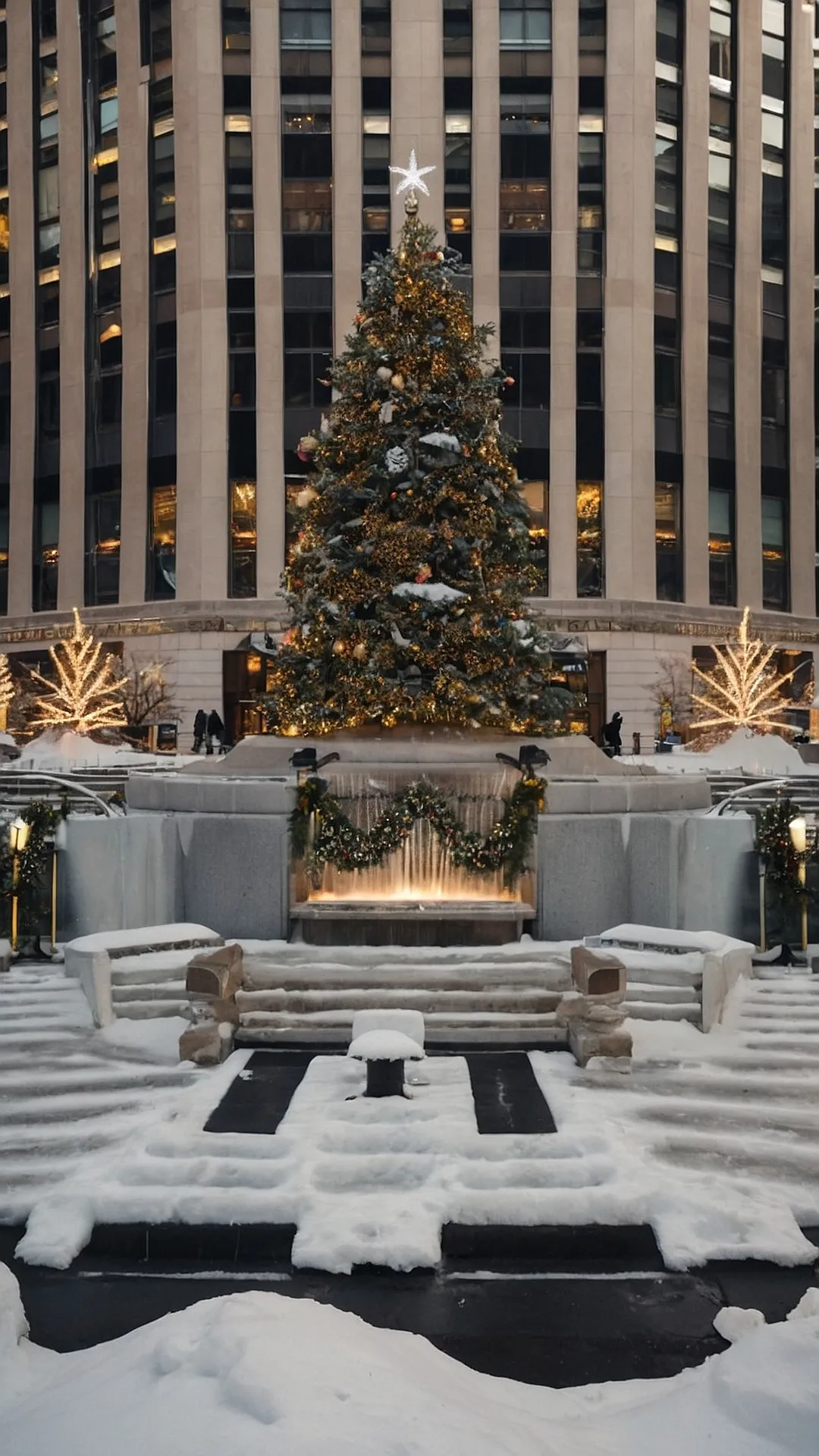 Holiday Cheers: 14 Trending New York Christmas Photo Ideas 32 Snowy Wonderland in the City