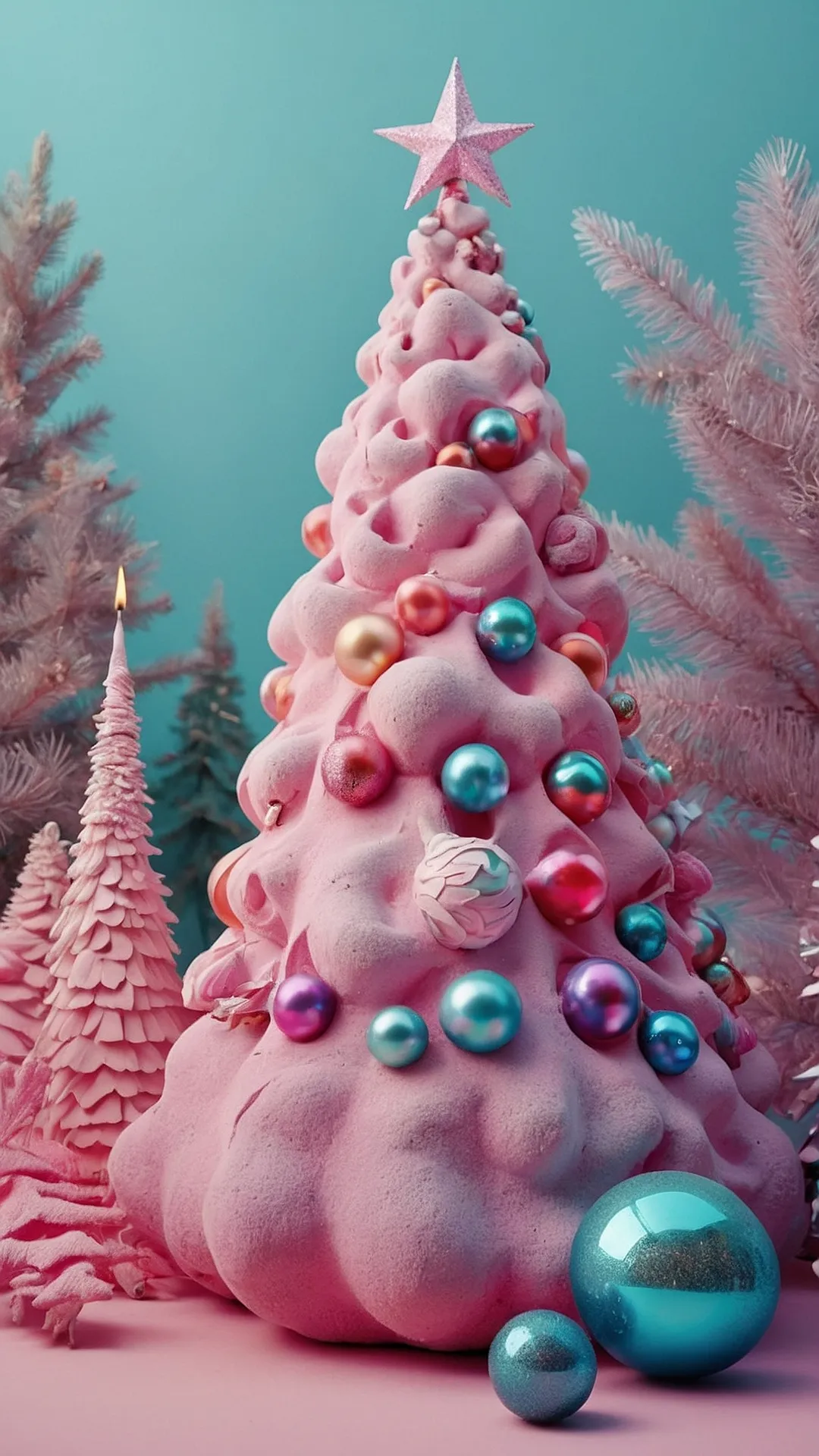 Pink Snowflake Dreams