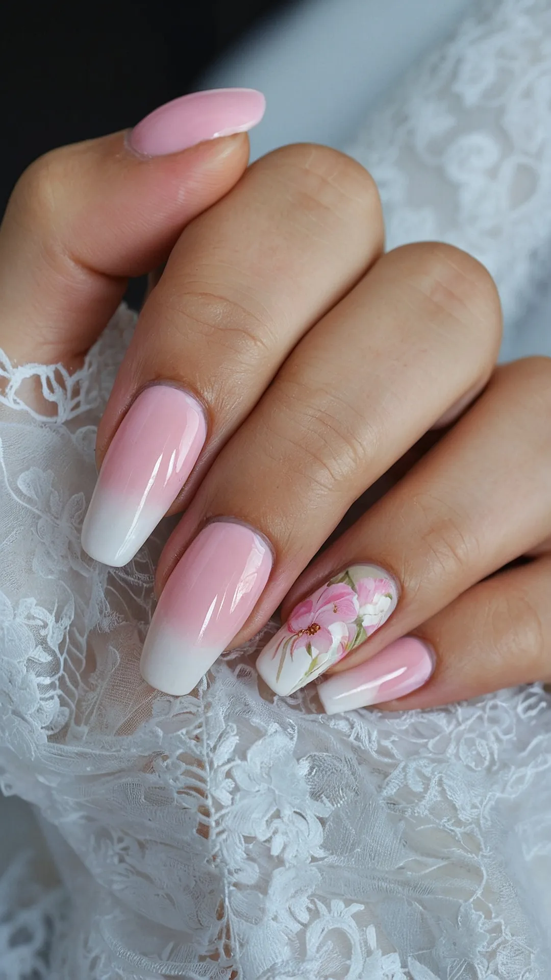 Revitalize Your Look with 21 Spring Nails 2025 Ideas 34 Ombre Spring