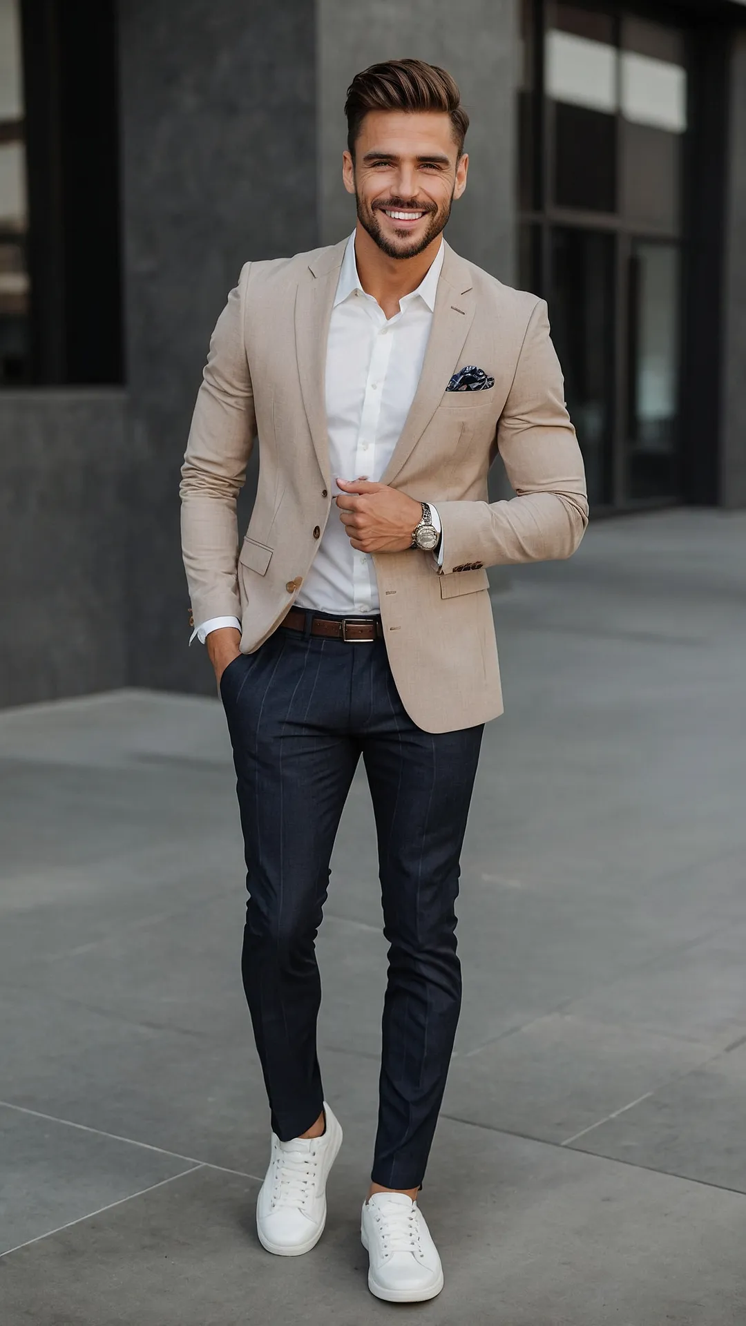 **Cool Threads for Hot Days: 18 Men’s Business Attire Ideas for Summer 2025** 40 Your Casual Power Look