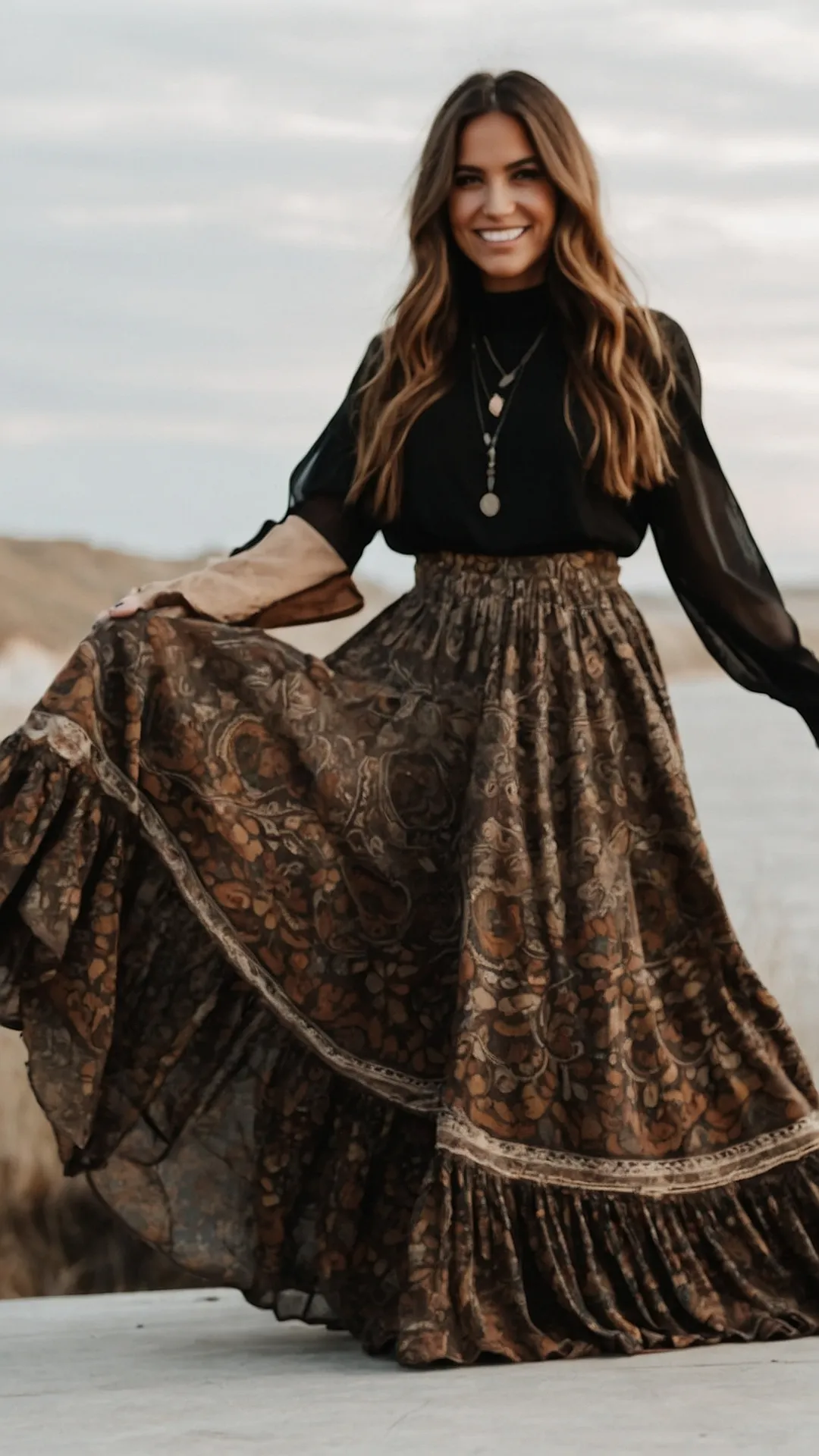 Bohemian Fall:  Fashion's Golden Hour