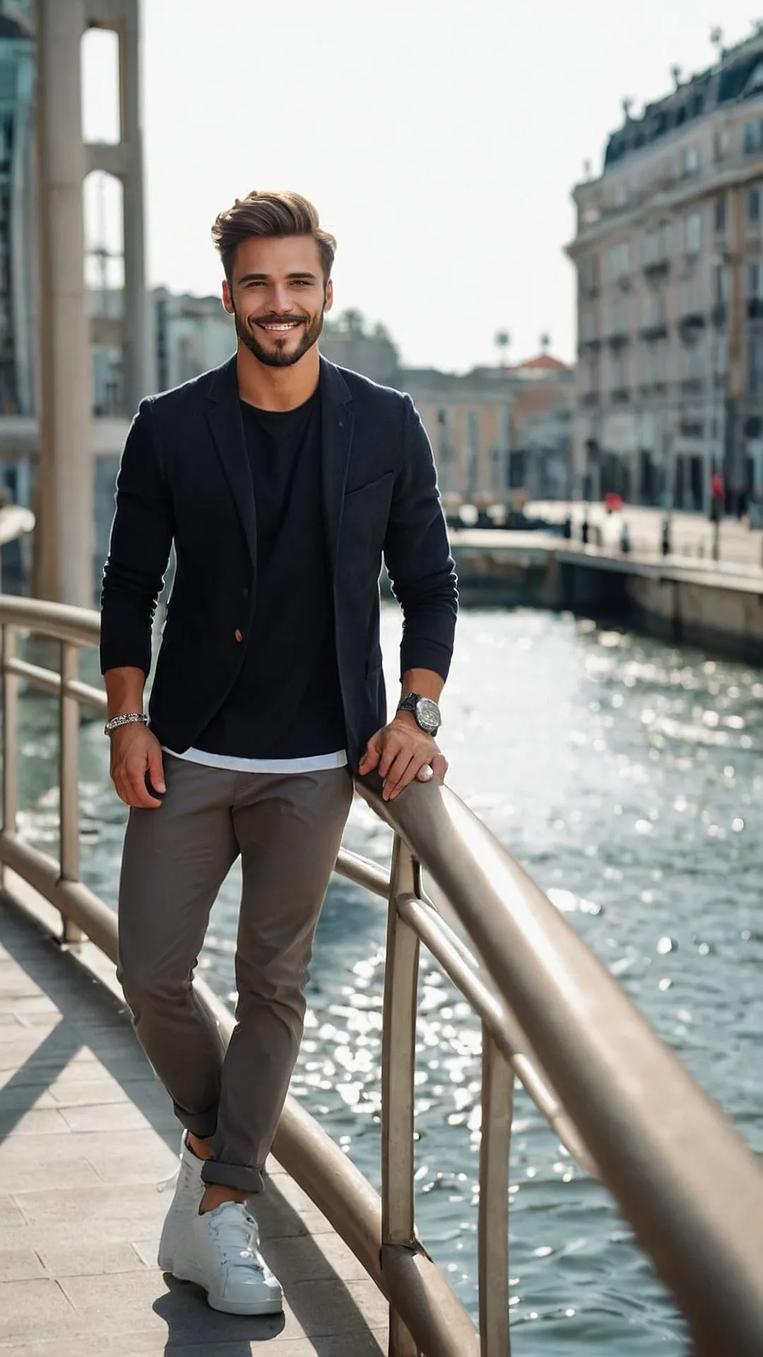 From Office to Wedding: 13 Essential Smart Casual Looks for Men 32 Class to Casual: