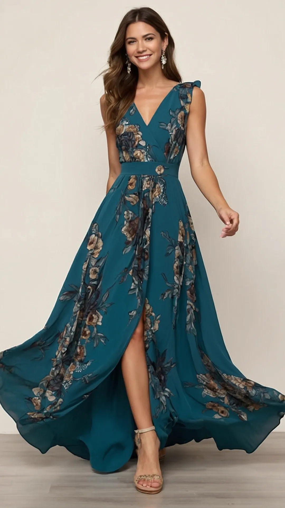 Max Out Your Style: 19 Chic Maxi Dresses for Every Summer Occasion 37 Floral Maxi Fun