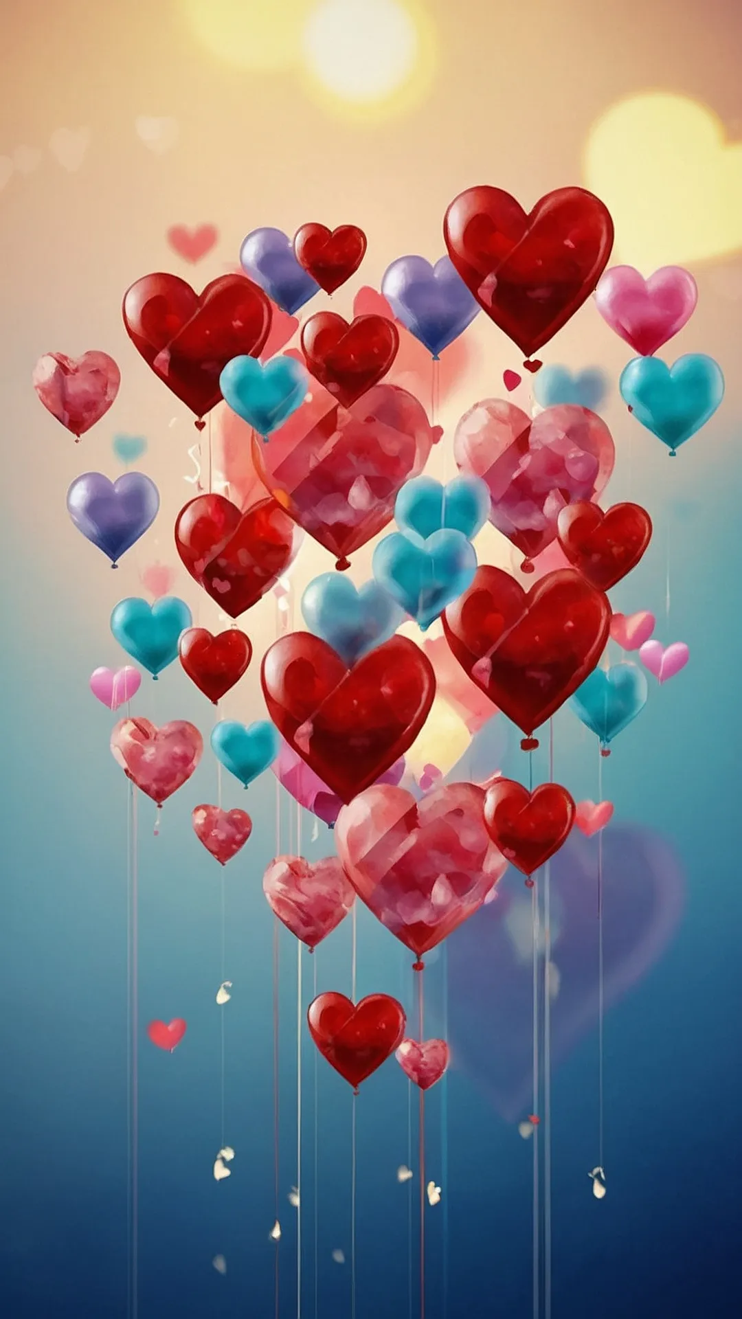 Romantic Reds: 19 Dark Aesthetic Valentine’s Wallpapers 42 Soaring Hearts