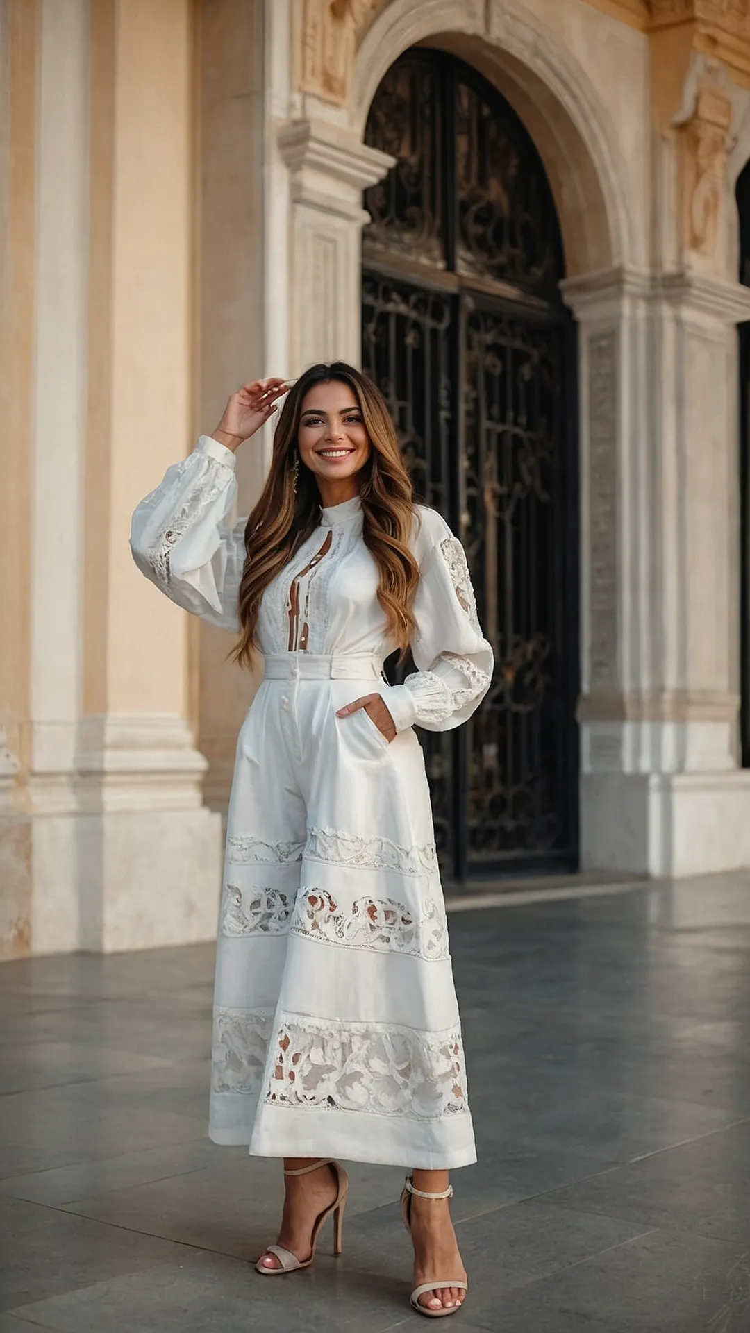 Embrace European Charm: 15 Fall Outfit Ideas for Your 2024 Travels 35 Lace & Grace: