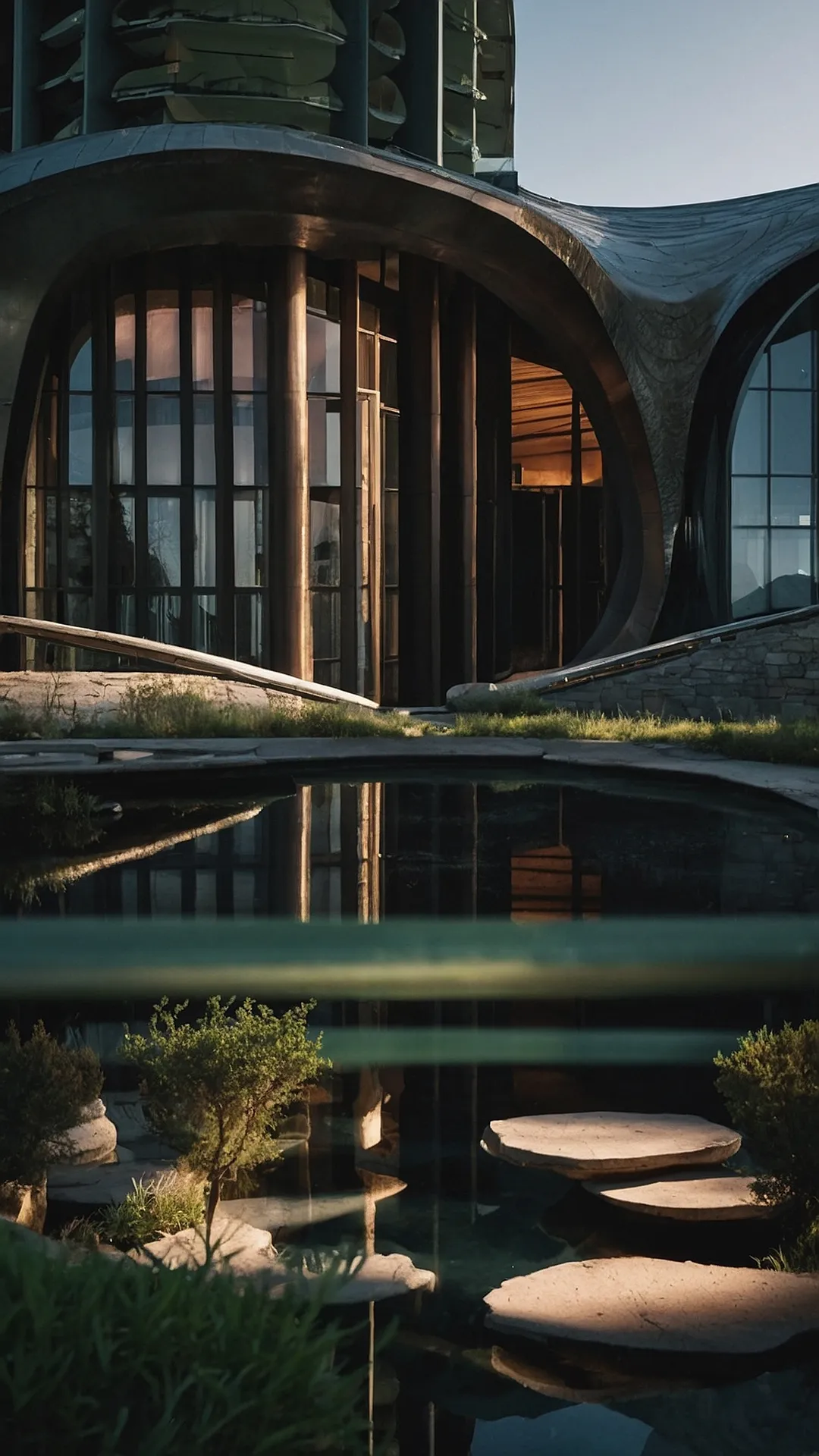 Dreamy Dwellings: 15 Modern Organic Architecture Concepts 40 Pondhaus: