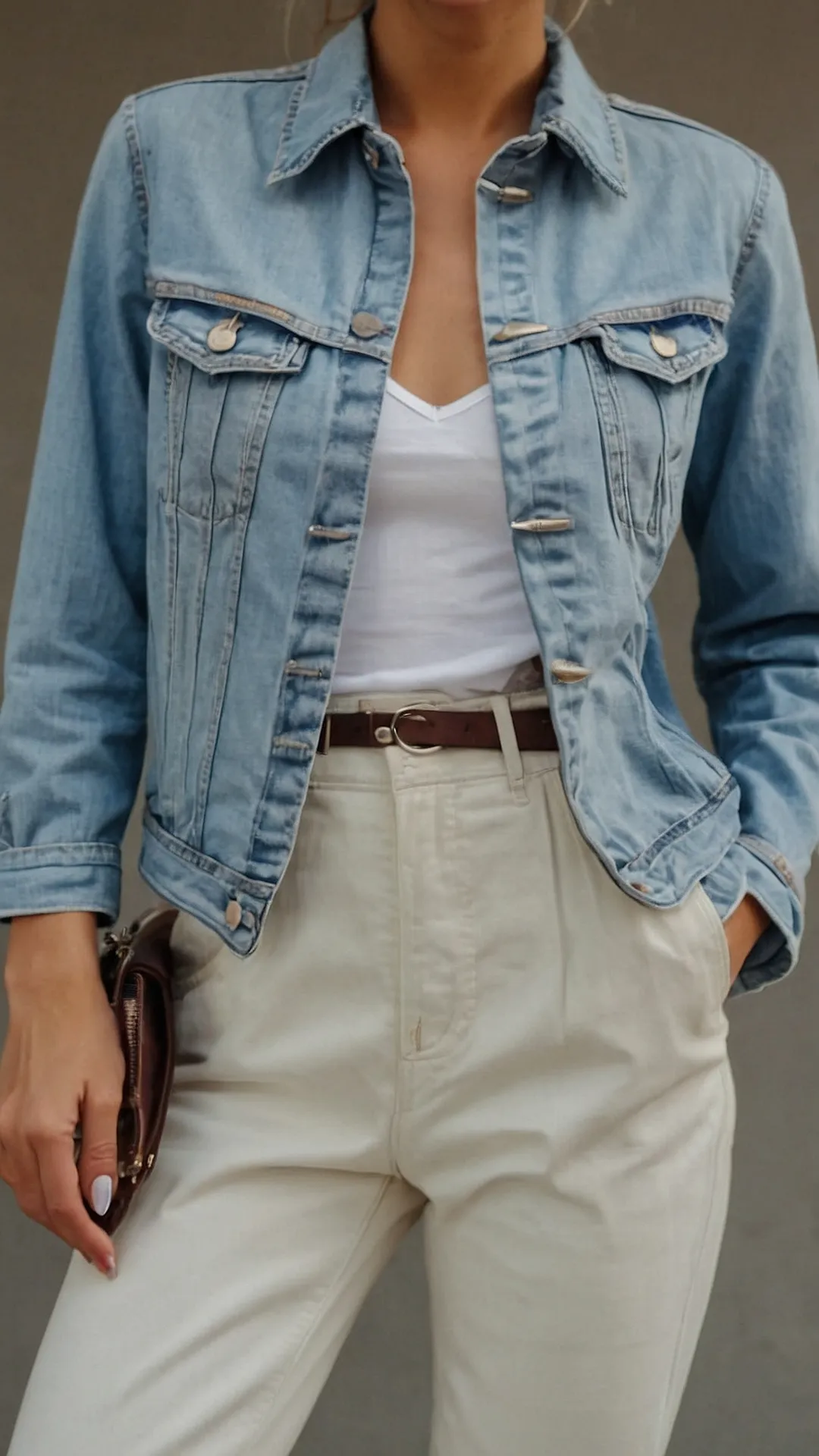 Chic Denim Canvas