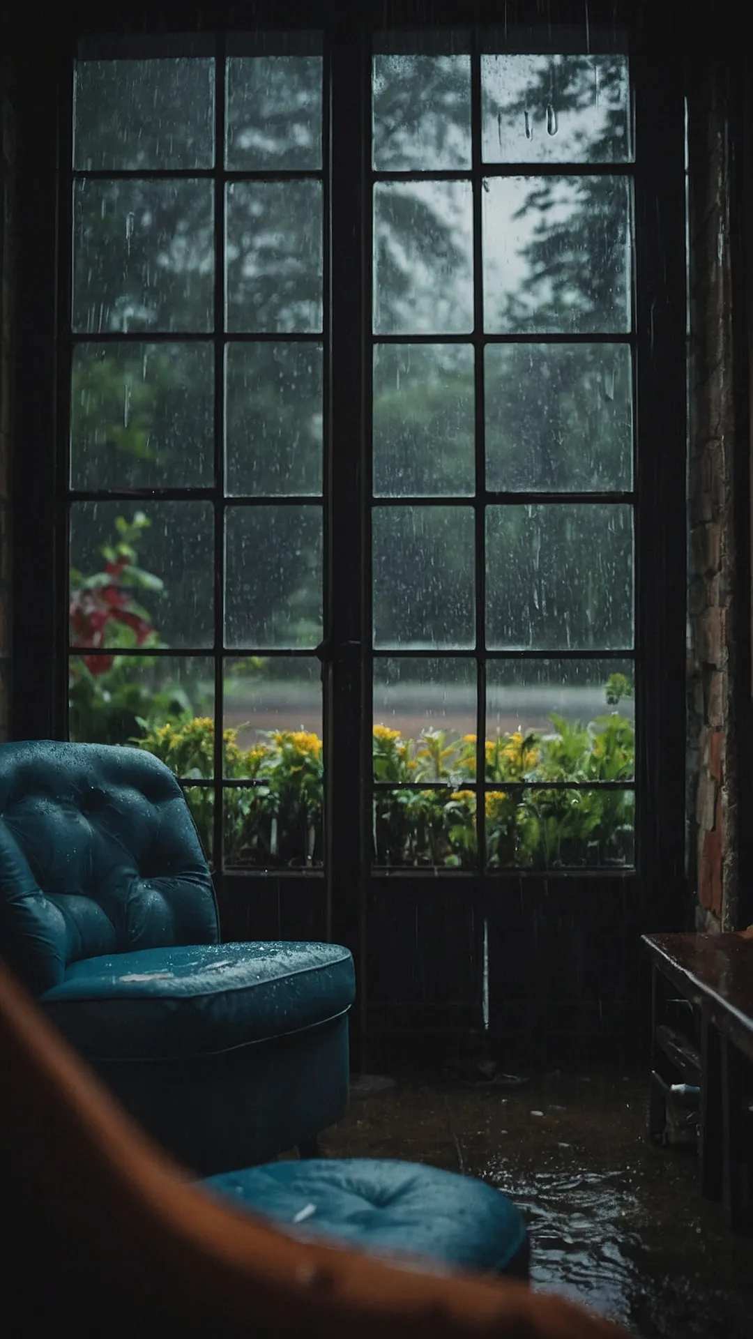 Cozy Rain Embrace