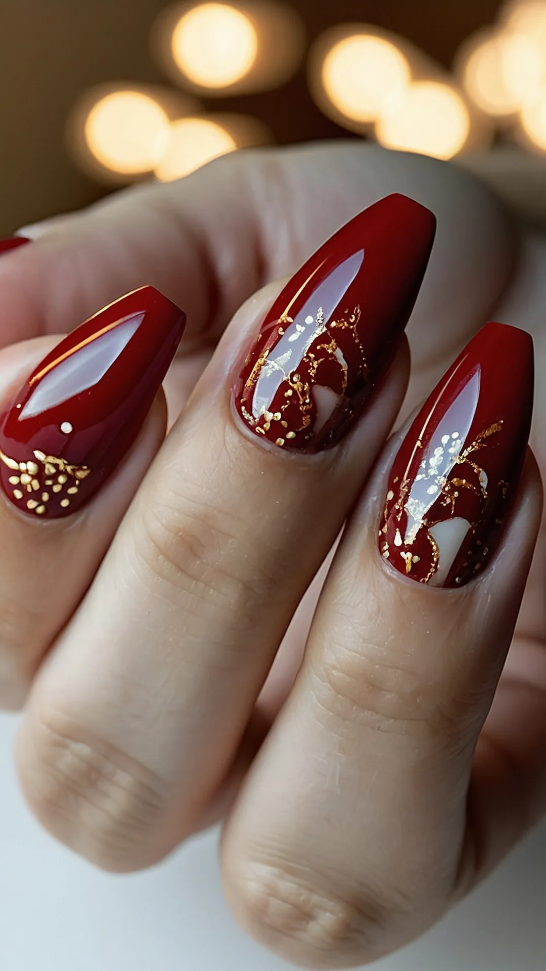 Celebrate Your Style: 18 Vibrant Red Nail Ideas Just for You! 36 Bloodline Beauty