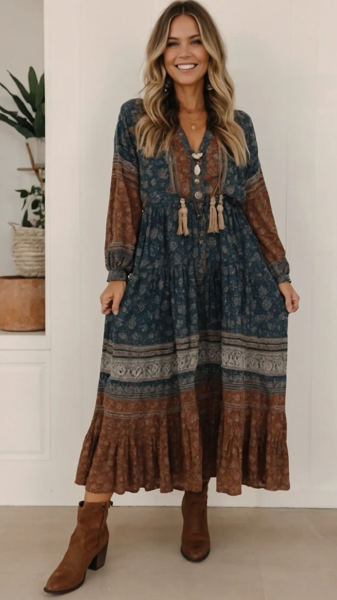 Cozy Boho:  Autumn's Style Sanctuary