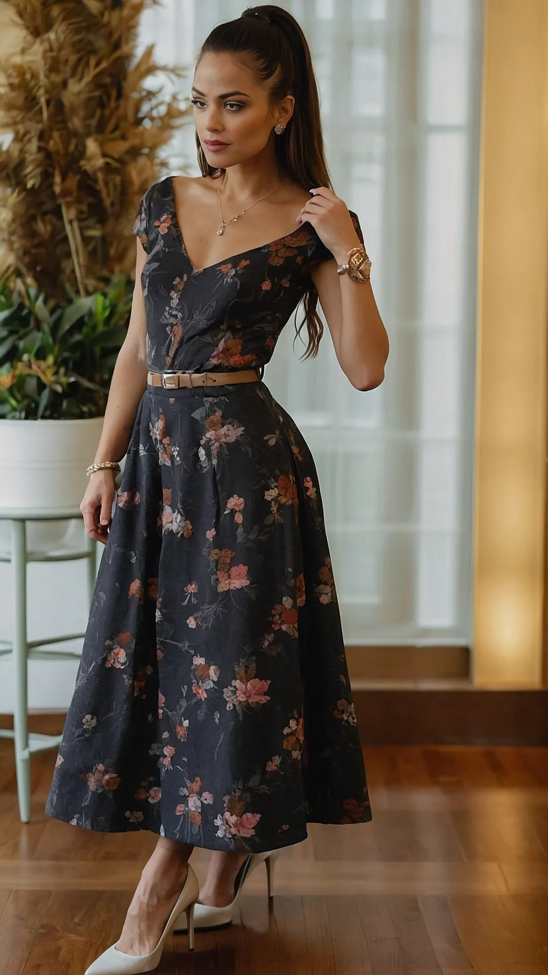 Floral Fancy: Casual Classy Ladies Outfits: