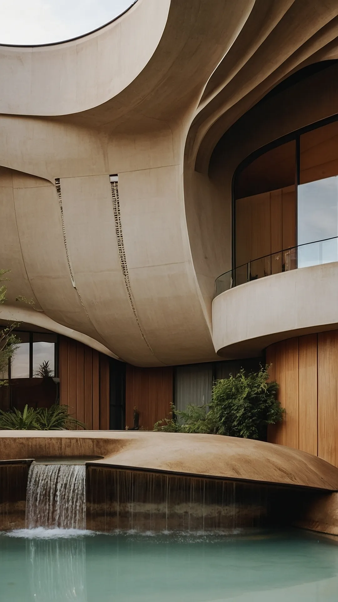 Dreamy Dwellings: 15 Modern Organic Architecture Concepts 37 Flowscape: