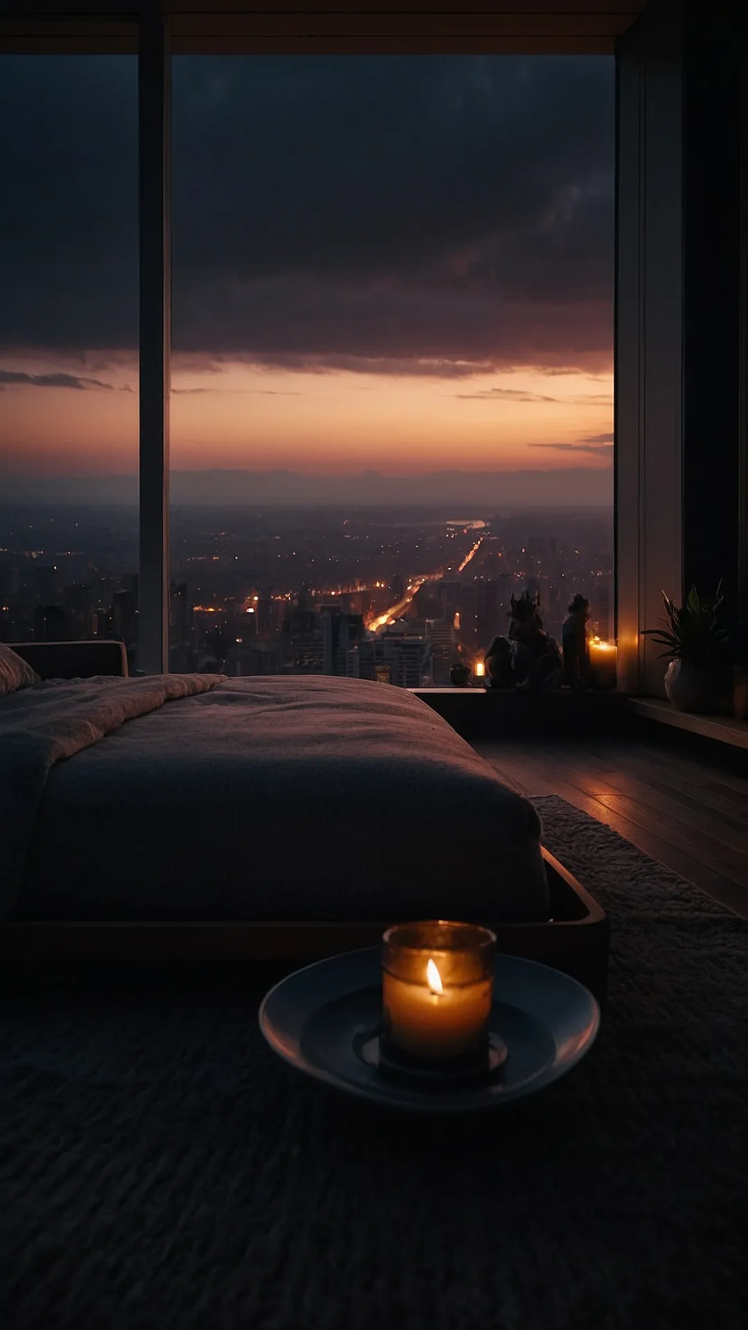 Dive into Darkness: 15 Aesthetic Dark Wallpapers for Your Devices 44 Urban Nightlights