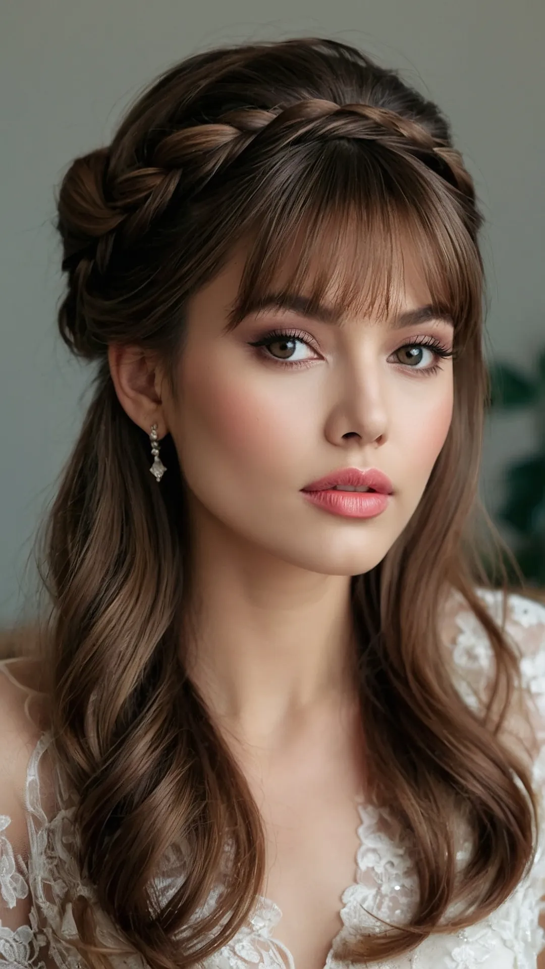 18 Stunning Half-Up Half-Down Wedding Hairstyles for the Modern Bride 43 Half-Up Wedding Hair Goals