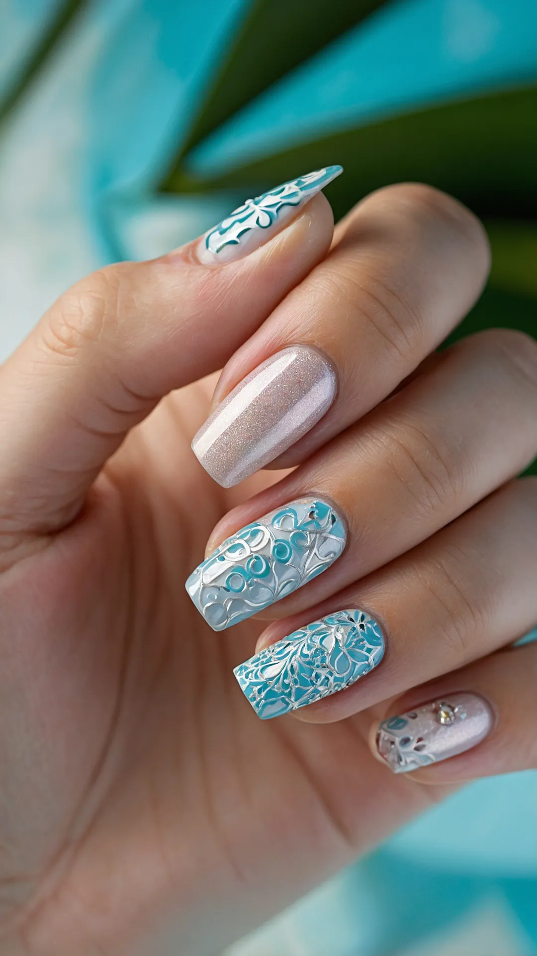 Nail Your Summer Vibes: 16 Trendy Looks to Try This 2025 45 Nailing Summer Looks