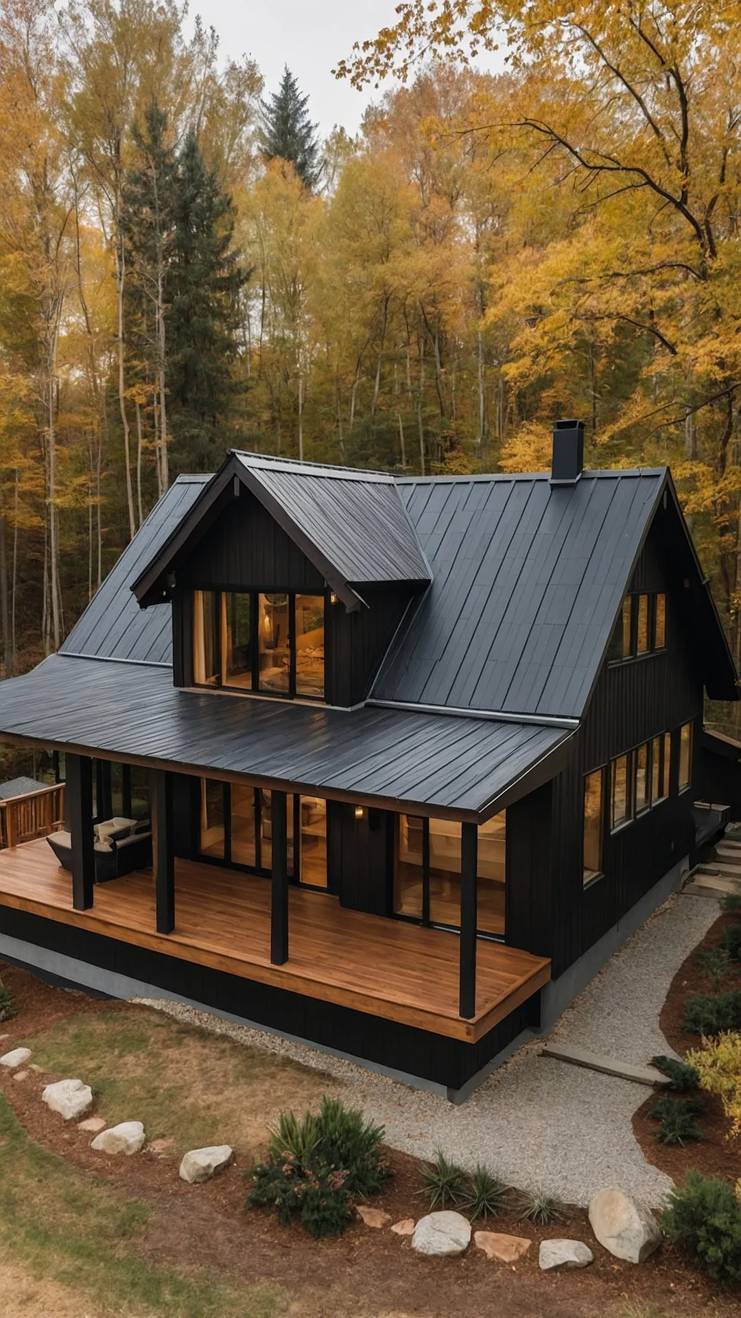 Crafting Black, White, and Cherry: 15 Stunning Wood House Ideas for Minecraft 38 Hidden Wooden Escape