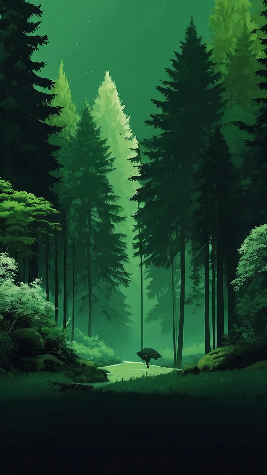 Embrace the Green: 15 Trendy Aesthetic Wallpapers You Need** ** 35 Flora's Paradise