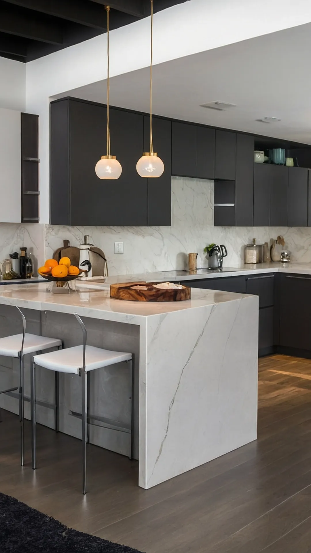 Elevate Your Cooking Space with These 15 Unique Kitchen Decor Ideas 33 Marble Majesty: Kitchen Elegance