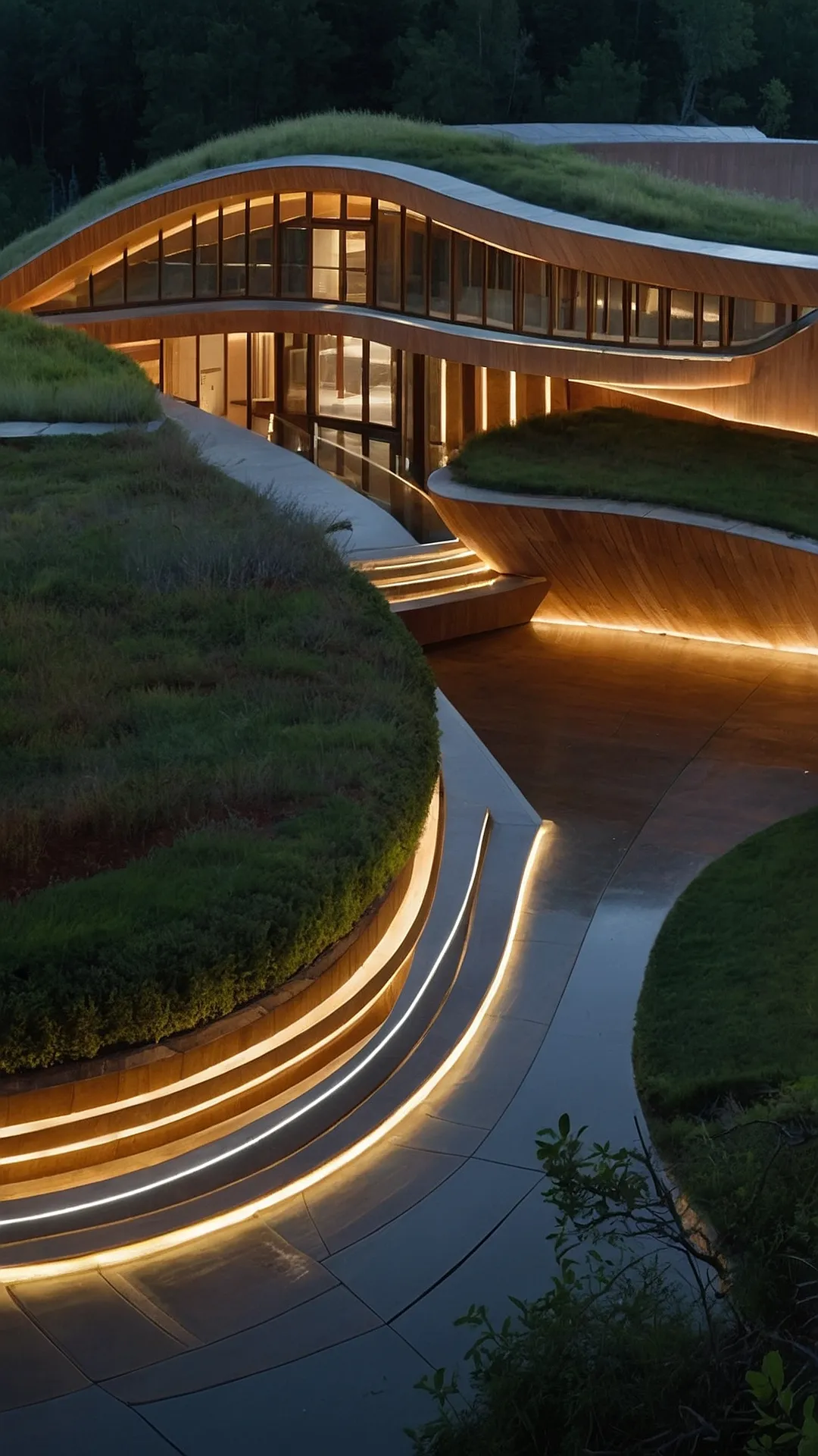 Dreamy Dwellings: 15 Modern Organic Architecture Concepts 32 Naturetecture: