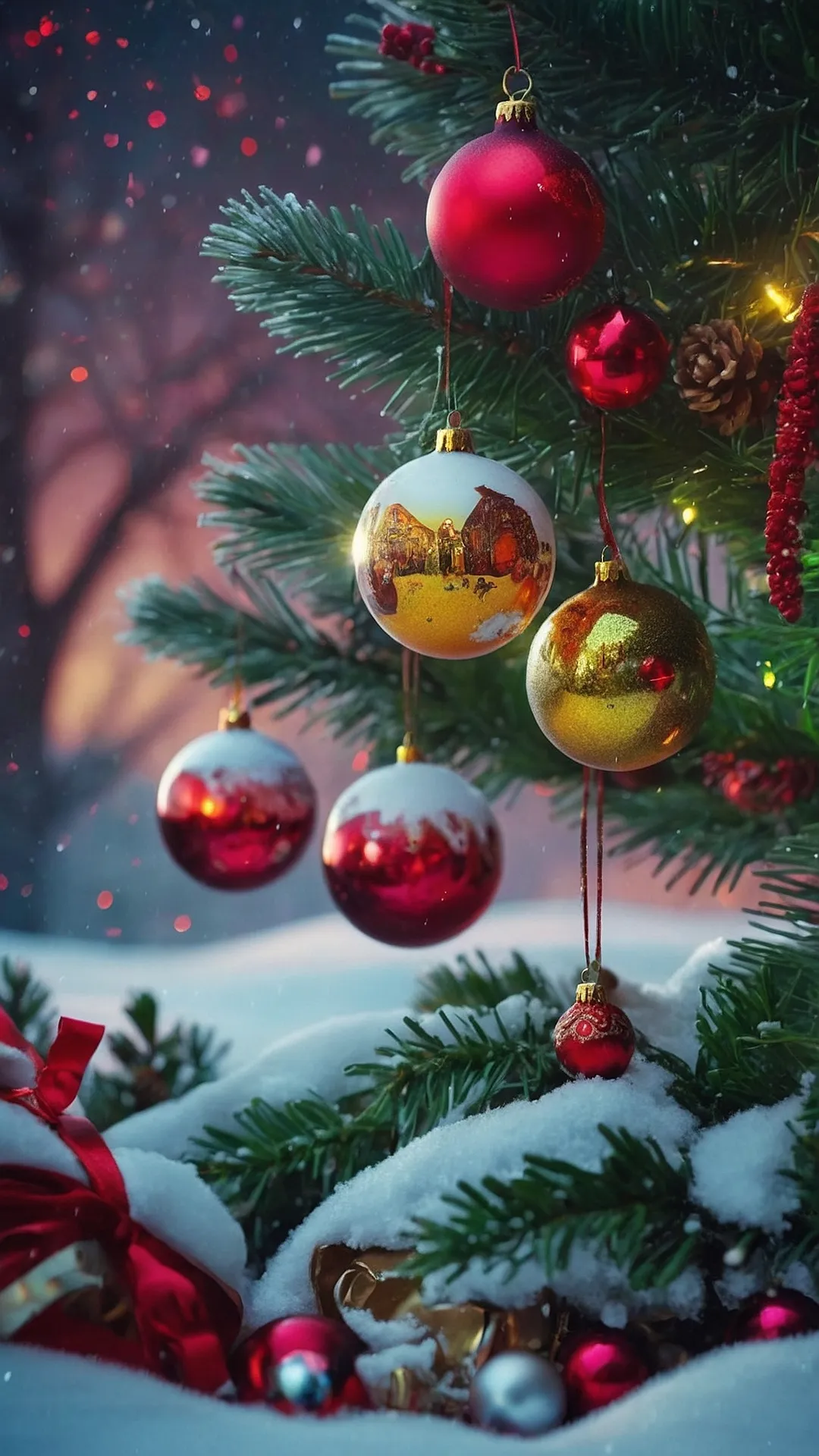 Glittery Holiday Cheer