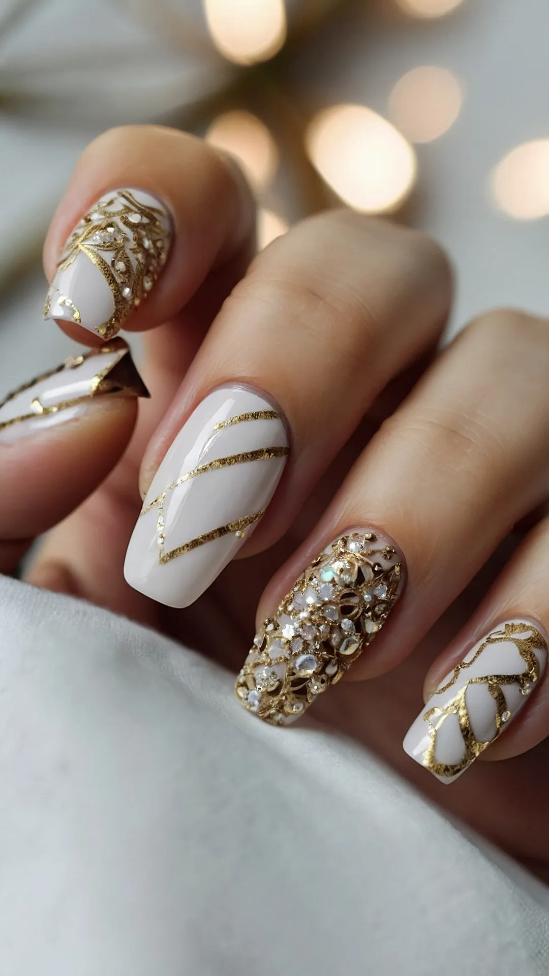 Dazzling Digits: 15 Nail Art Sparkle Ideas You’ll Love 31 Sparkle Supreme
