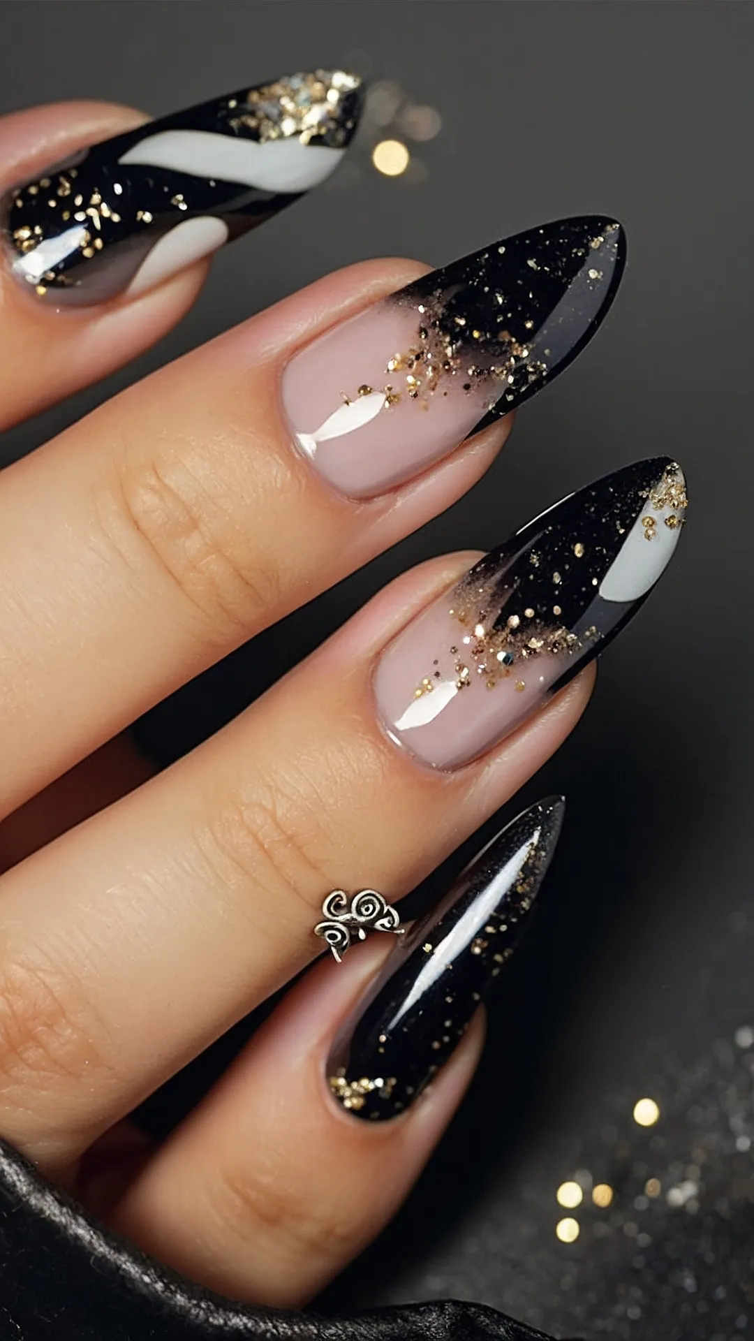 Recharge with Style: 17 January Nails Inspiration for a Vibrant 2025 39 January's Nail Jewels