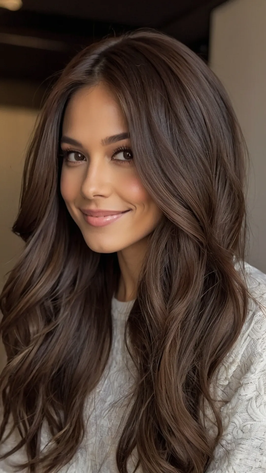 15 Dark Chocolate Brown Hair Ideas to Give You Serious Hair Envy 36 The Chocolate Effect