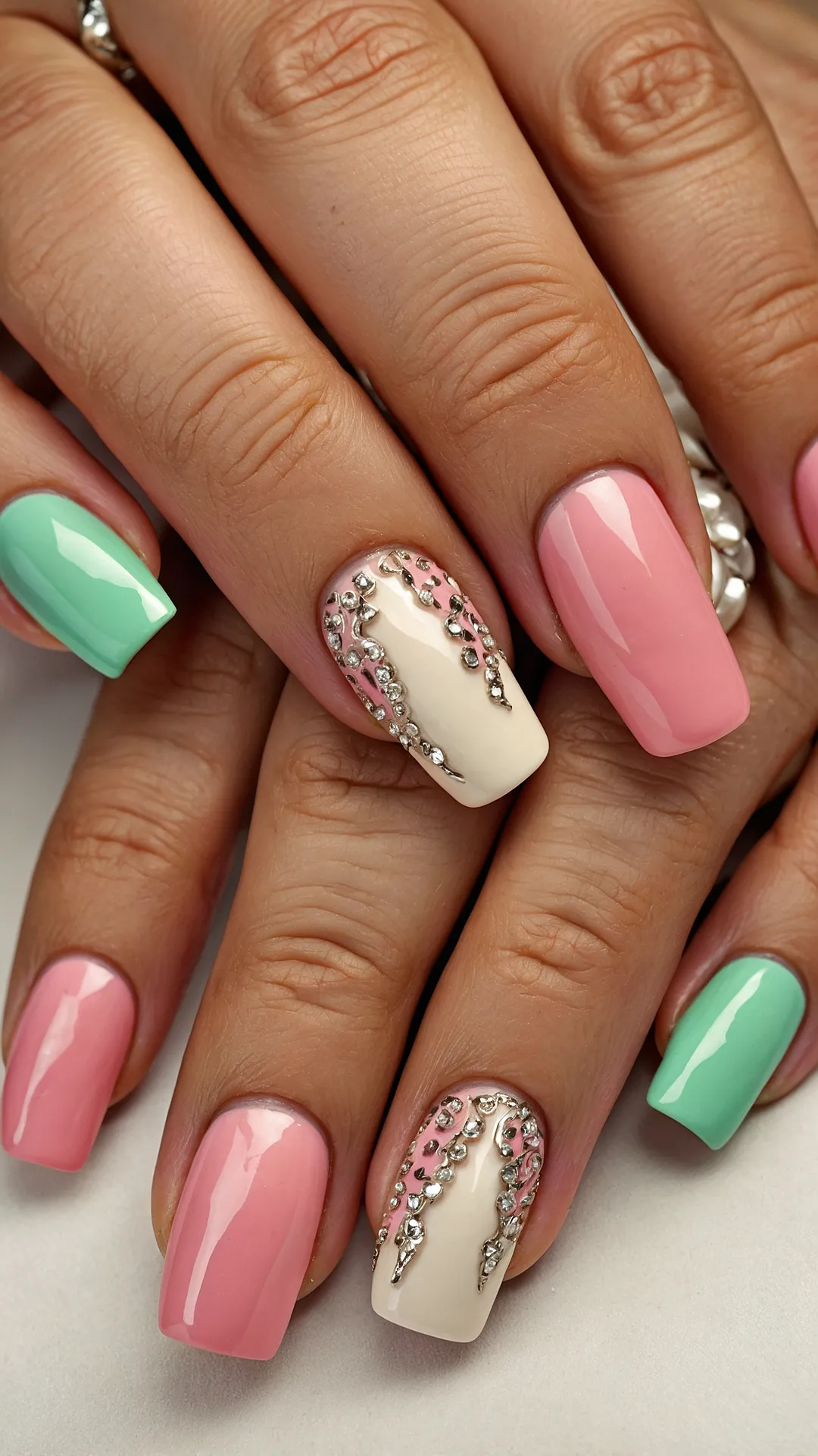 Nail Your Summer Vibes: 16 Trendy Looks to Try This 2025 42 Blinding Mani Goals
