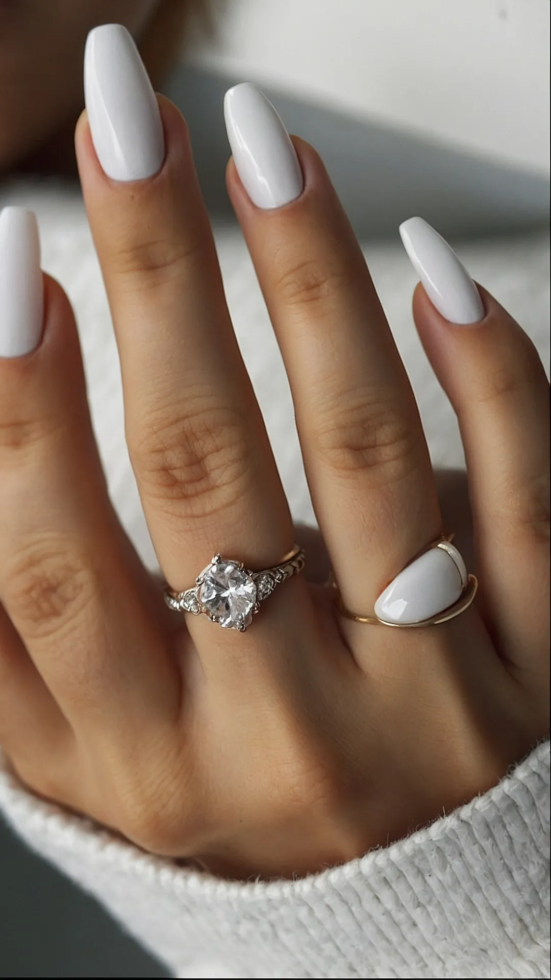 Unlock Your Nail Potential: 15 Stunning White Designs** ** 40 Shining Destiny: