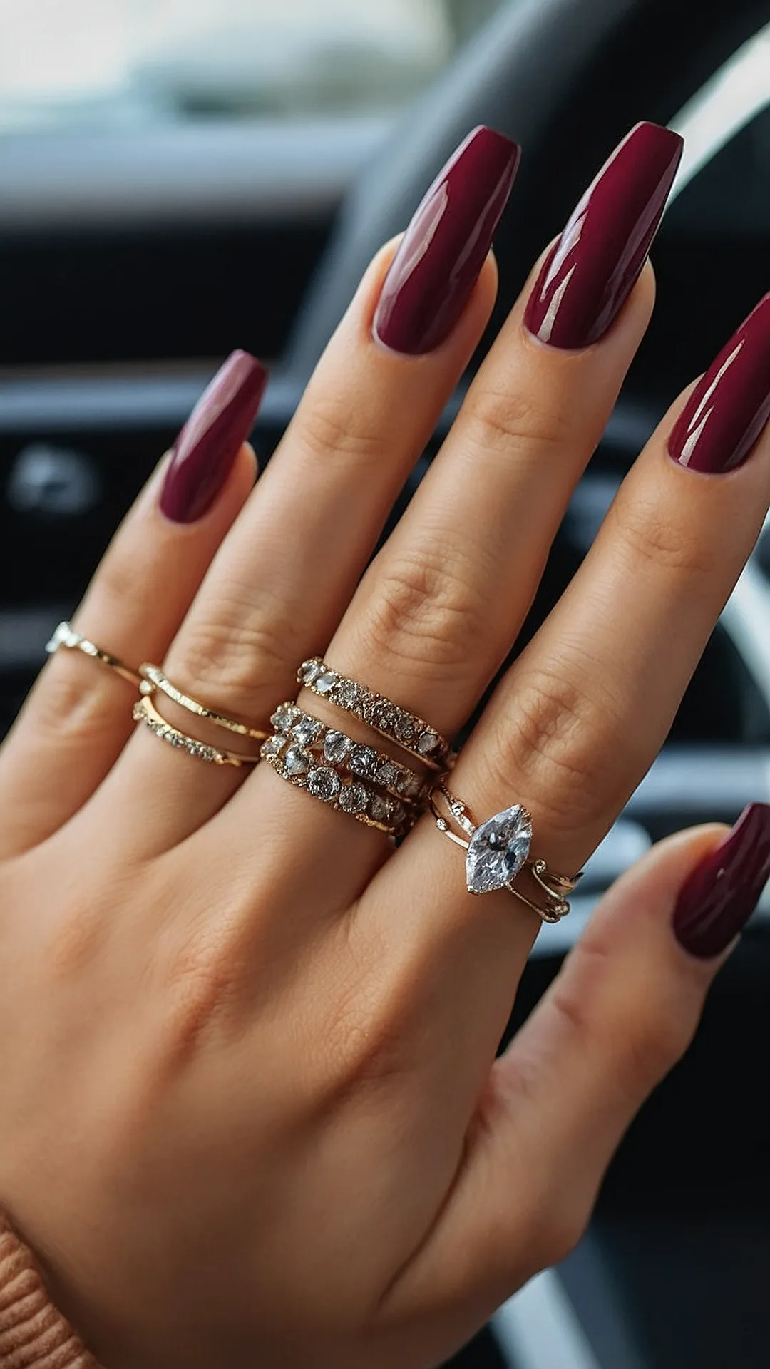 15 Short Nail Art Ideas That Are Surprisingly Classy 36 Red Hot Roll: