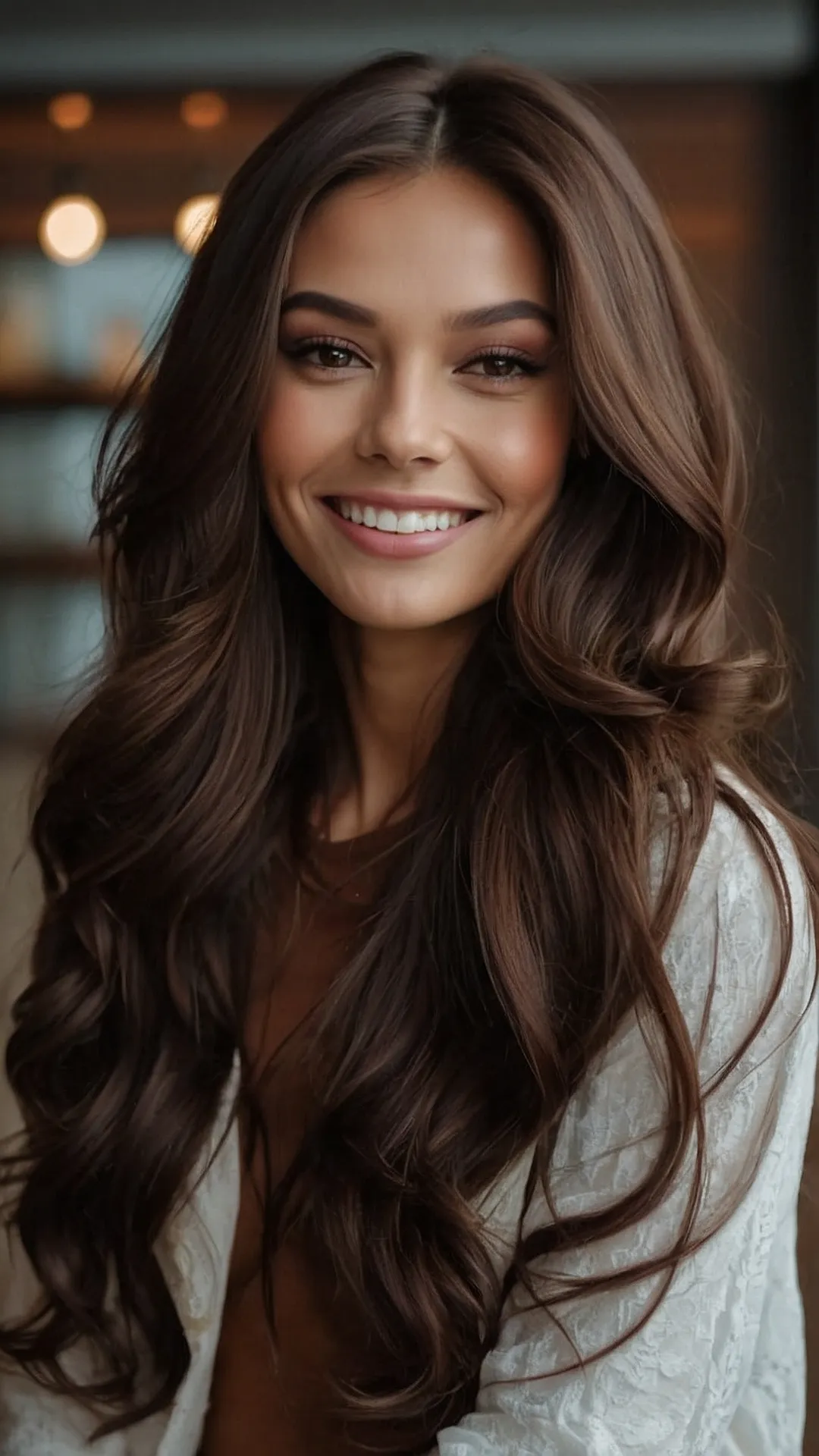 15 Dark Chocolate Brown Hair Ideas to Give You Serious Hair Envy 34 Brown Sugar Beauty