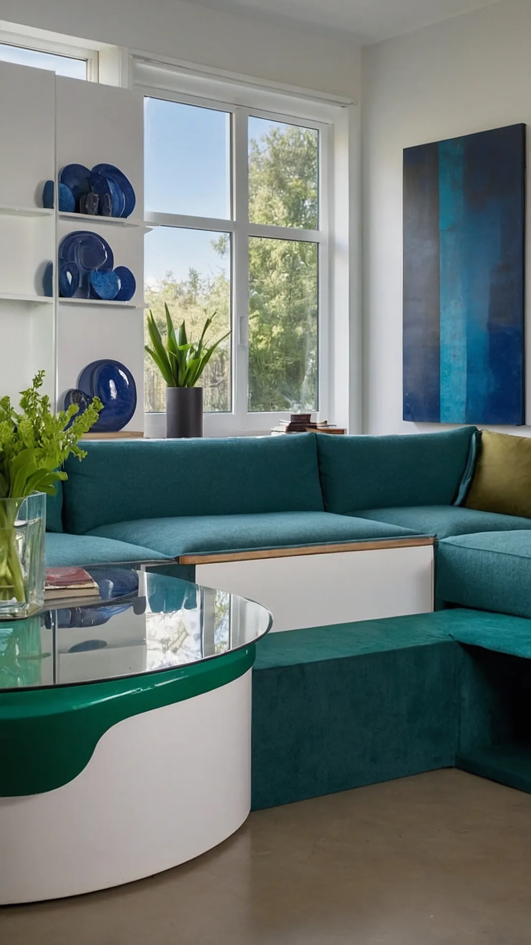 22 Cozy Greenery Living Room Ideas to Transform Your Space 34 Botanical Bliss