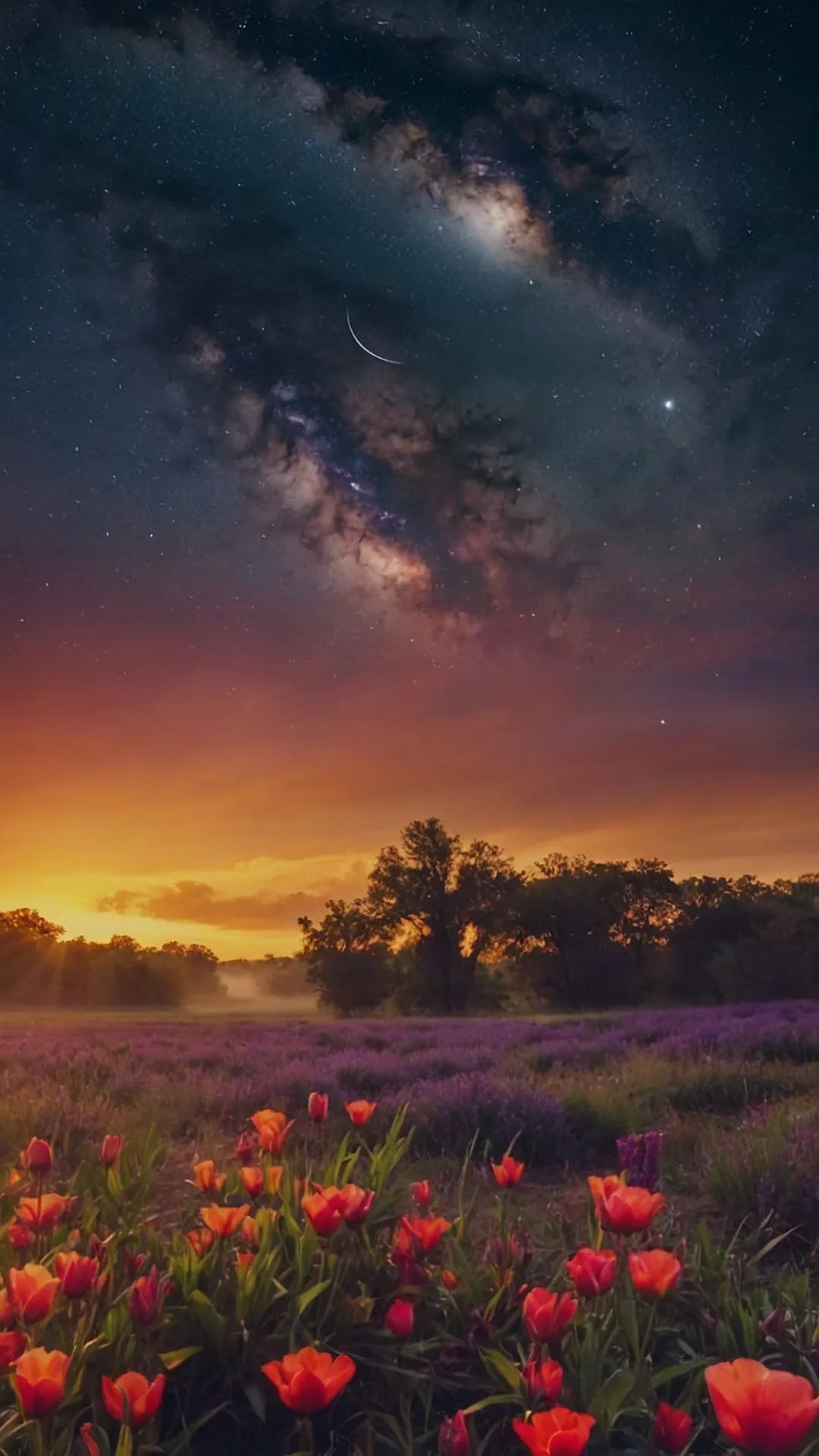 17 Breathtaking 4K Nature Wallpapers to Revive Your Phone 36 Cosmic Phone Bloom