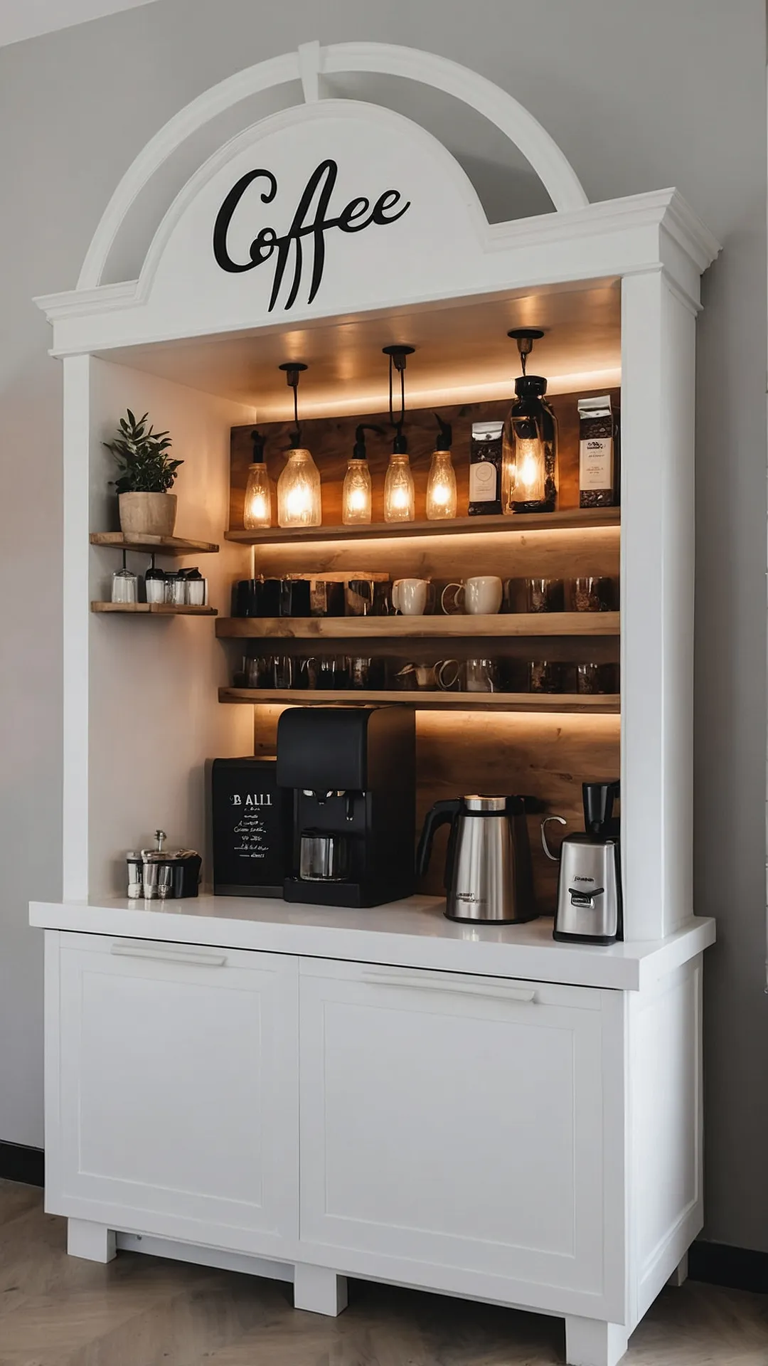 Creative Coffee Bar Ideas to Elevate Your Space 41 The Caffeine Oasis
